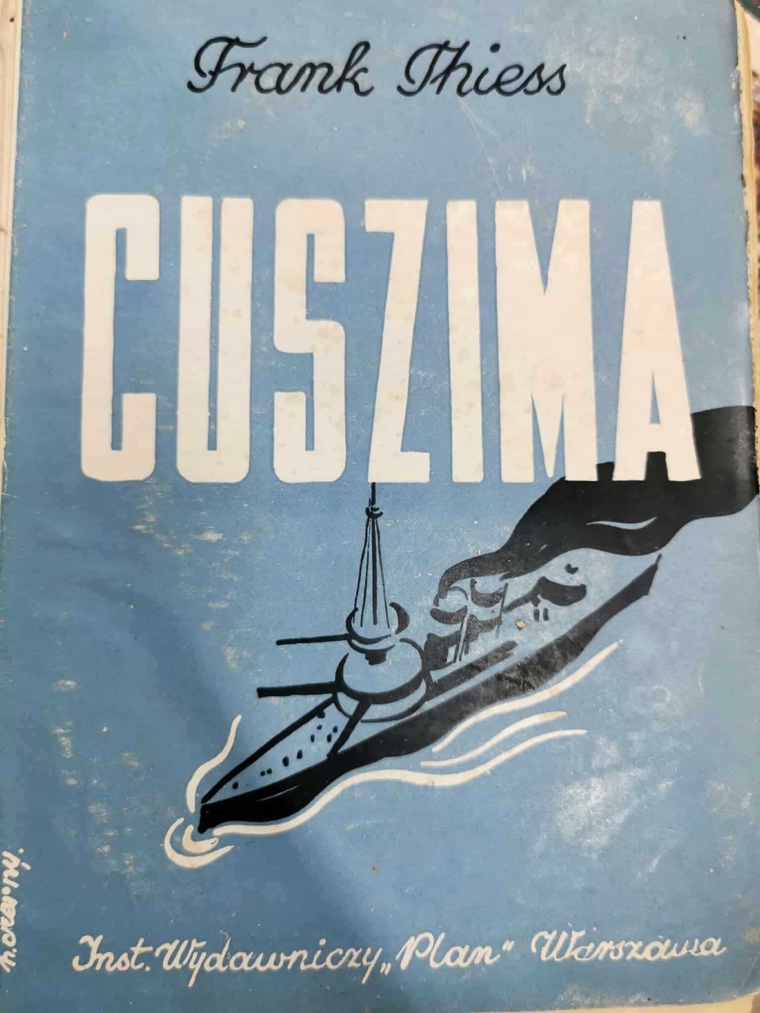 Cuszima, Frank Thiess [Warszawa 1938]