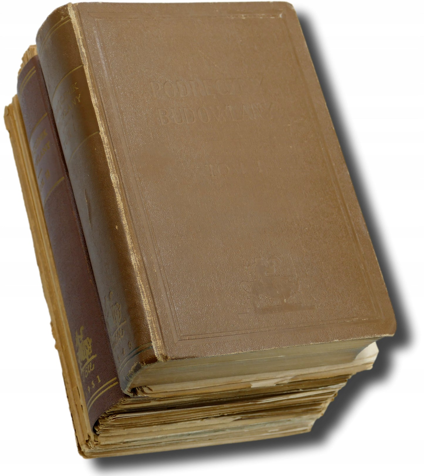 Podręcznik budowlany tomy 1-3 + podręcznik inżynierski [1947-1952]