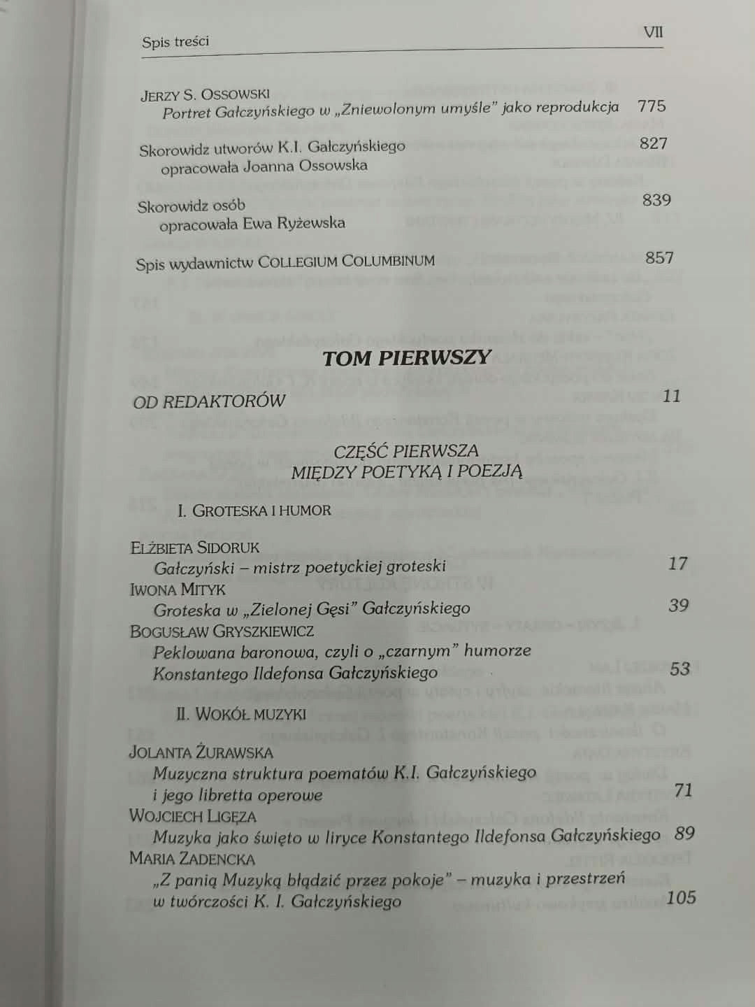 Dzieło i życie Konstantego Ildefonsa Gałczyńskiego, T. 1, 2