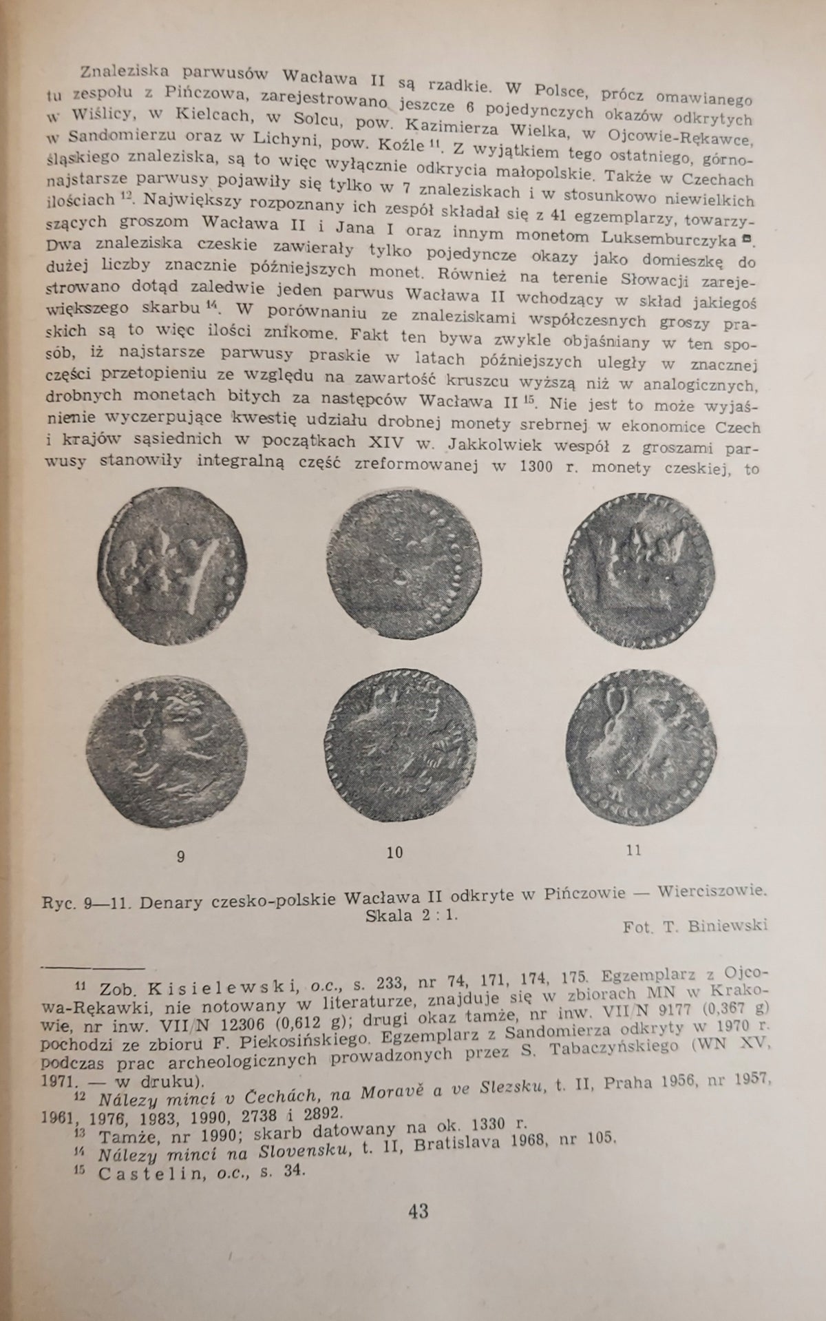 Wiadomości numizmatyczne numery z lat 1962, 1963, 1970, 1971, 1978