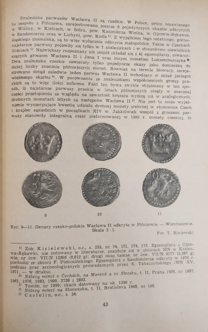 Wiadomości numizmatyczne numery z lat 1962, 1963, 1970, 1971, 1978