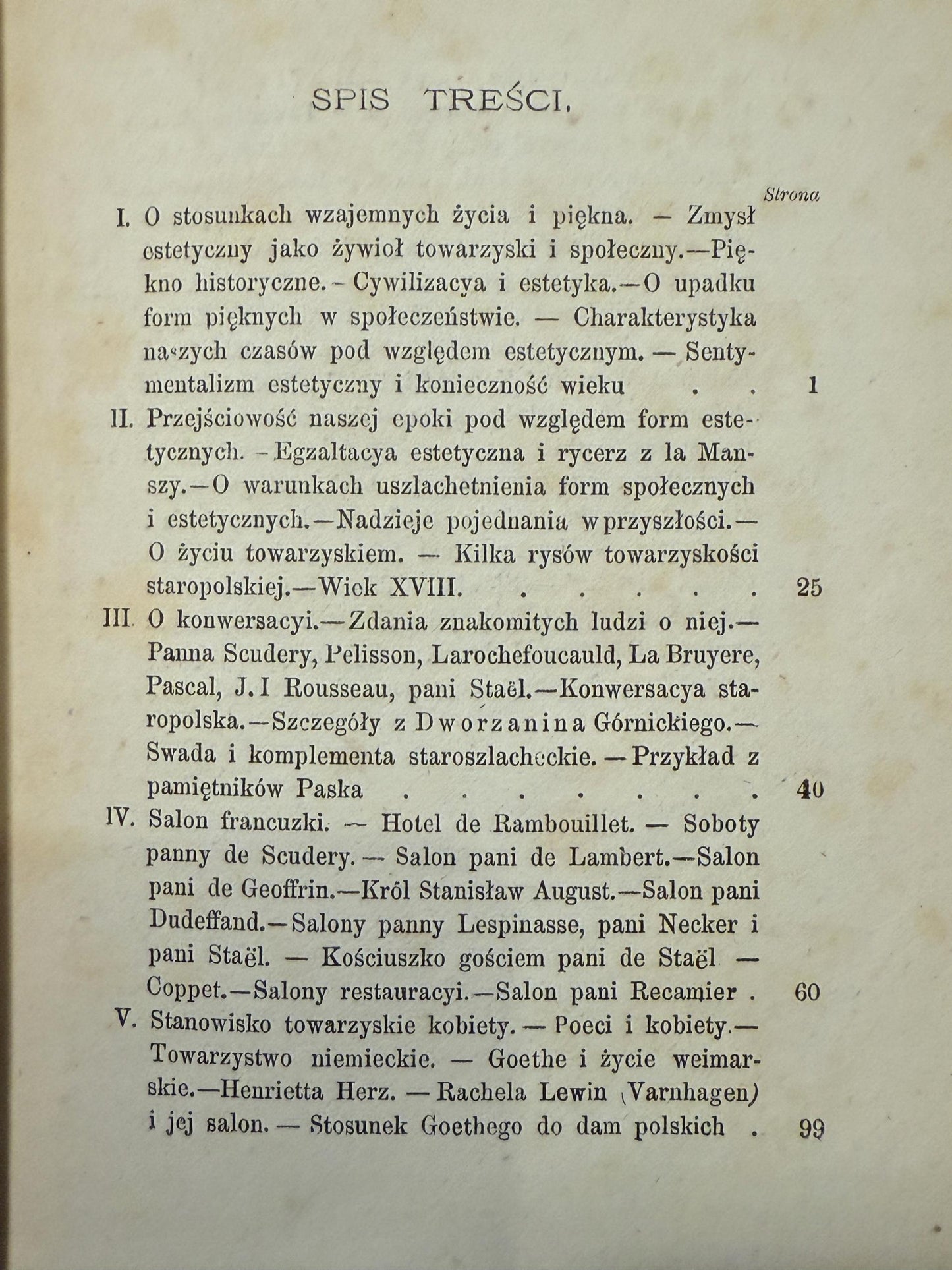 Z estetyki i z życia Władysław Łoziński [1872 r.]