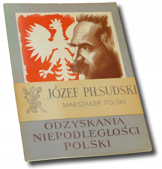 Józef Piłsudski, Marszałek Polski, zestaw 8 ilustracji
