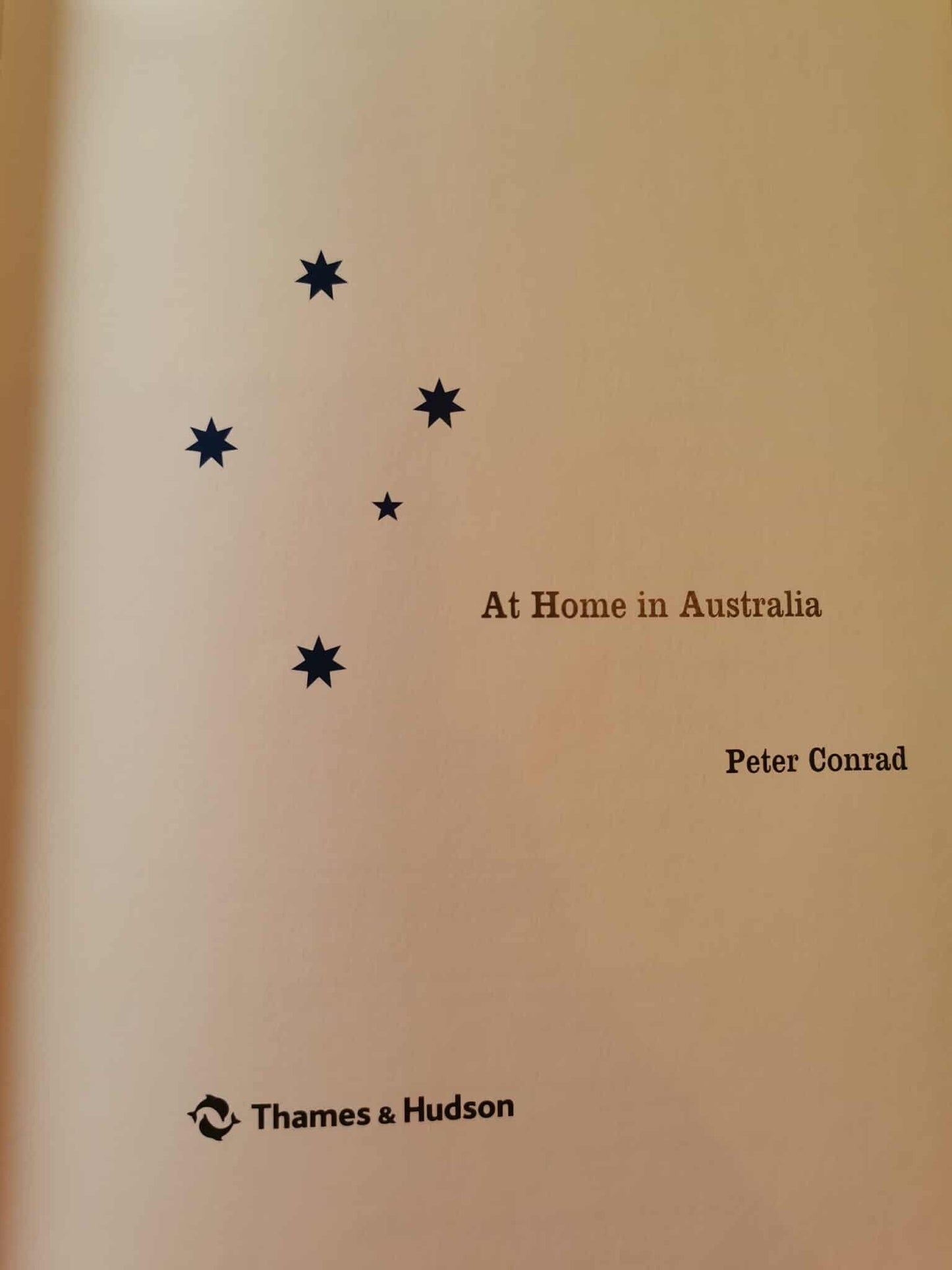 At Home in Australia, Peter Conrad (w języku angielskim)