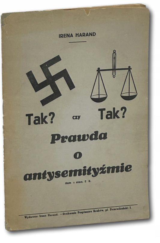 Harand Irena, Tak? czy tak? Prawda o antysemityźmie, Tłum. z niem.