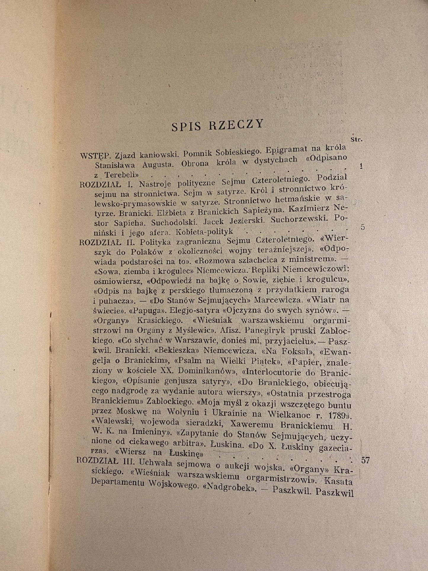 Satyra polityczna sejmu czteroletniego Juljusz Nowak