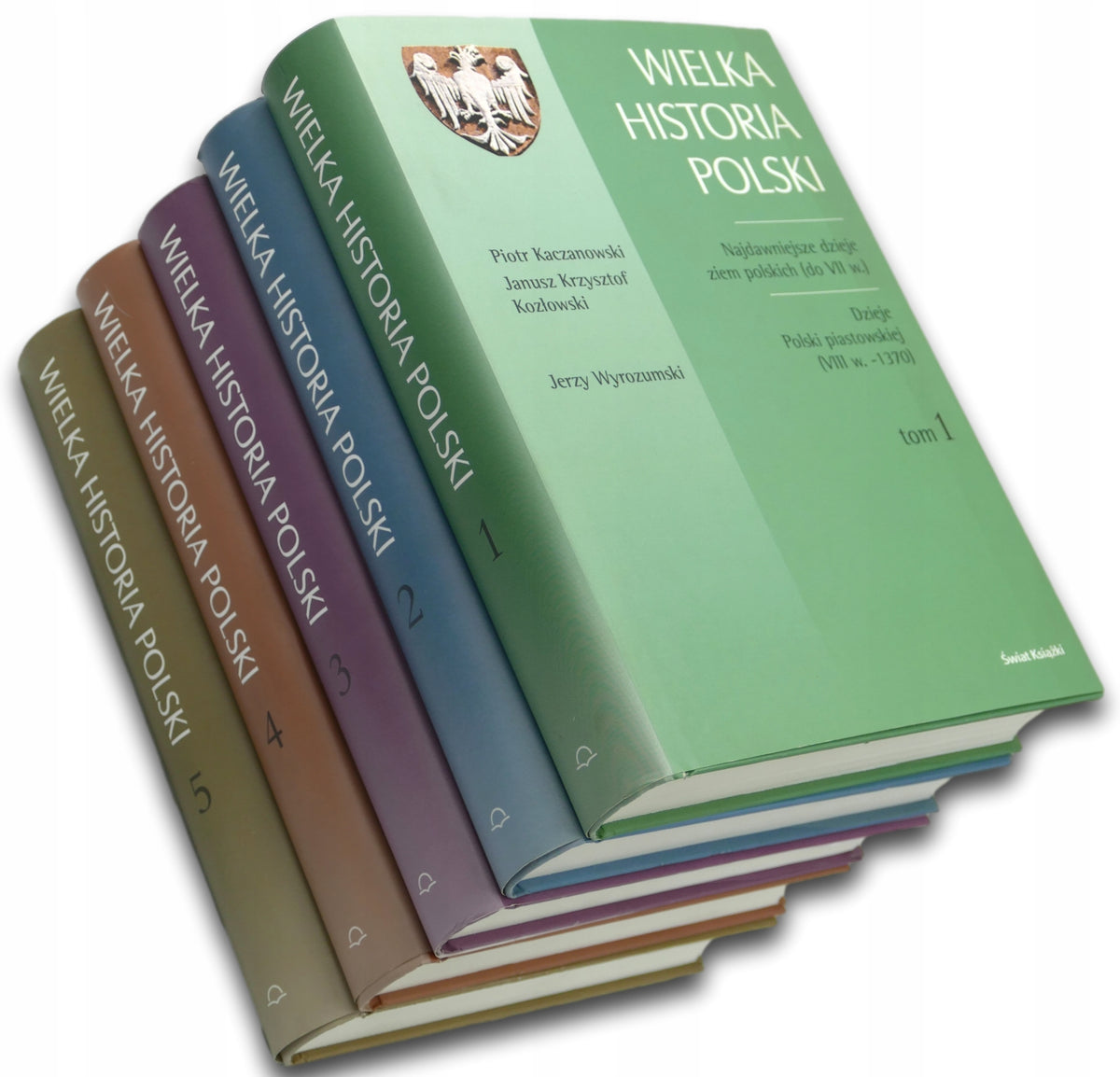 Wielka historia Polski x5 Najdawniejsze dzieje ziem polskich + P. zbior.