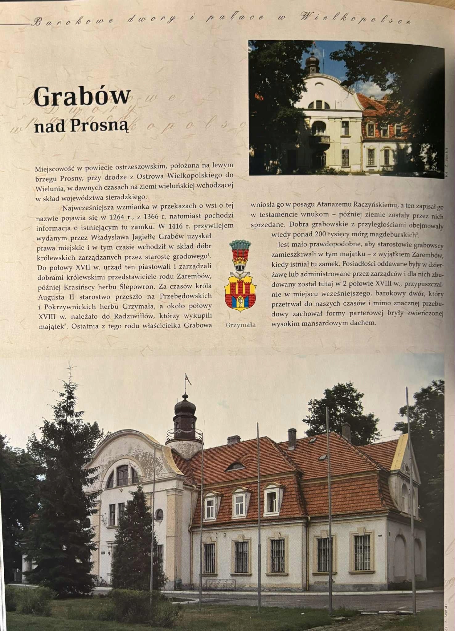 Barokowe dwory i pałace w Wielkopolsce Maria Strzałko