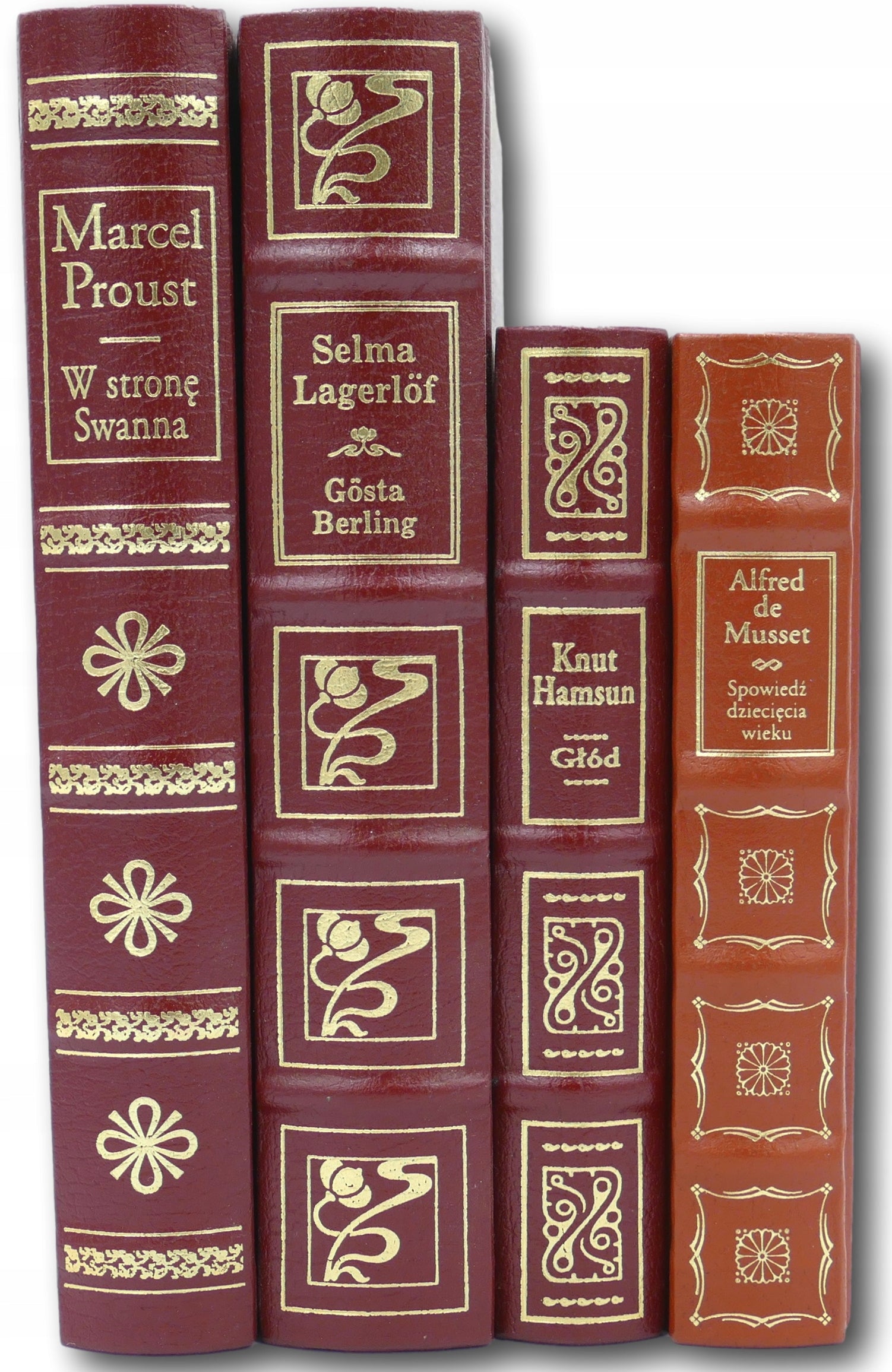 Arcydzieła literatury światowej x4 Proust, Lagerlof, de Musset, Hamsun