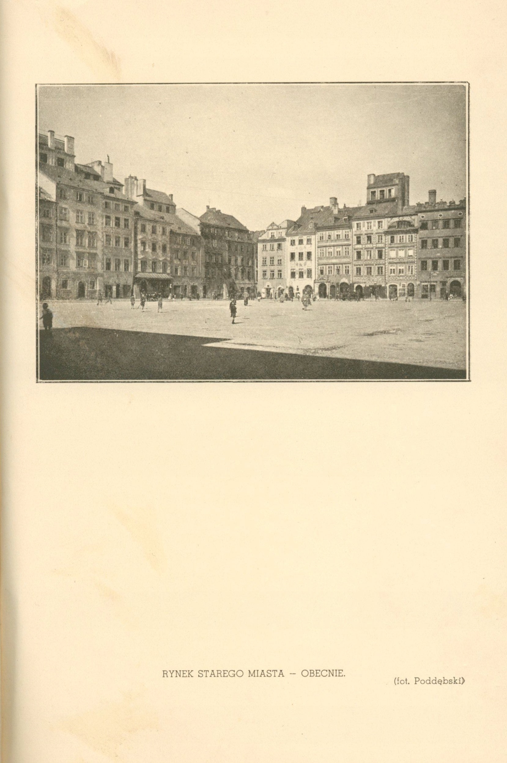 Eile Henryk, Warszawa z drewnianej murowana [egz numerowany][Warszawa 1936]