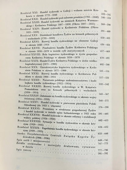 Dzieje handlu żydowskiego na ziemiach polskich I. Schiper [Reprint z 1937]