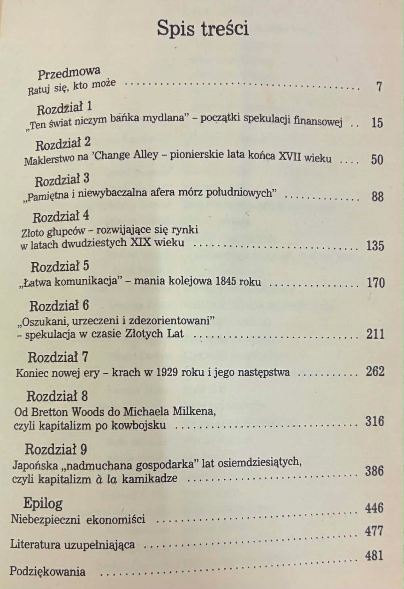 Historia spekulacji Finansowych Edward Chancellor [Spectrum]