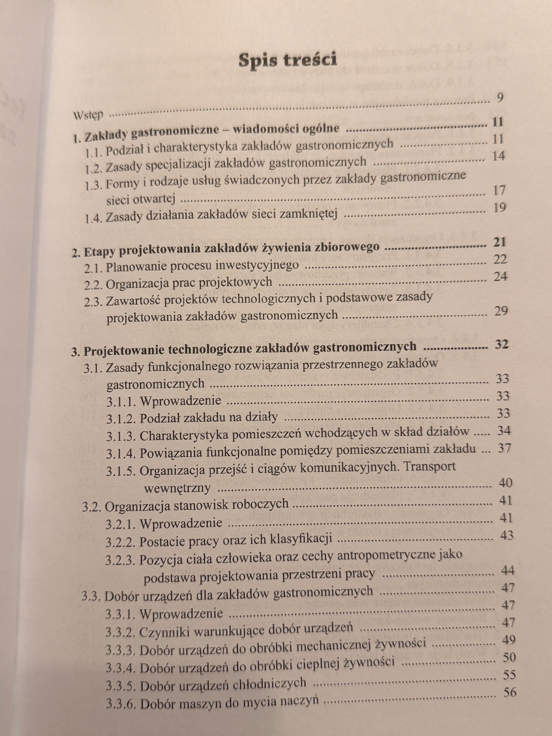 Technologiczne projektowanie zakładów gastronomicznych Wiesława Grzesińska