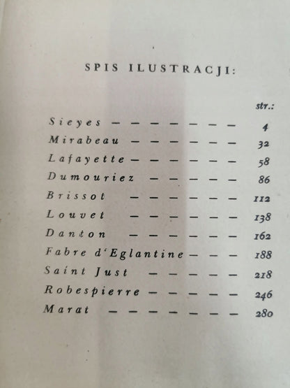 Przywódcy Wielkiej Rewolucji Francuskiej, J. M. Thompson