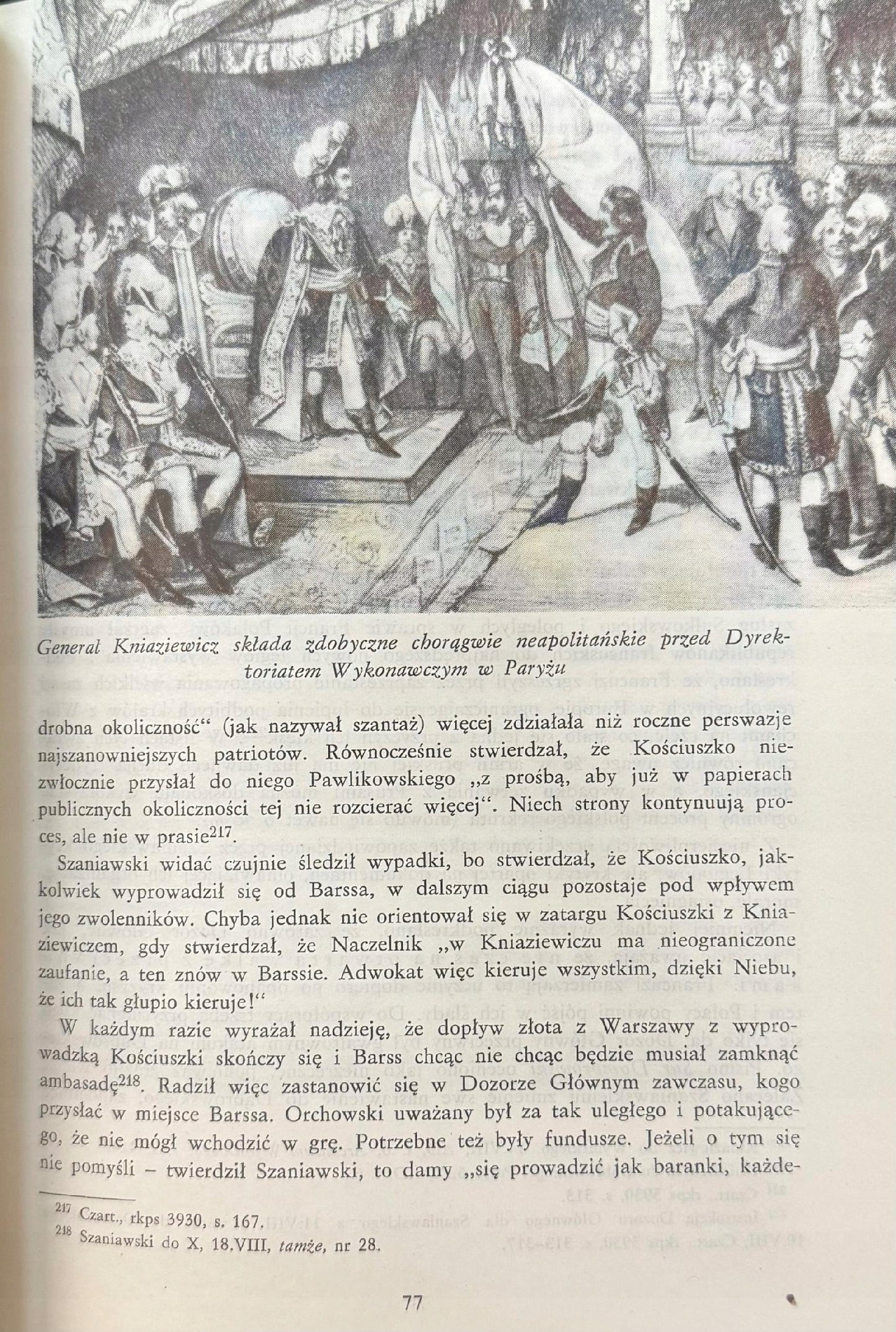 Legiony Polskie Jan Pachoński [komplet w artystycznej oprawie][Napoleonica]