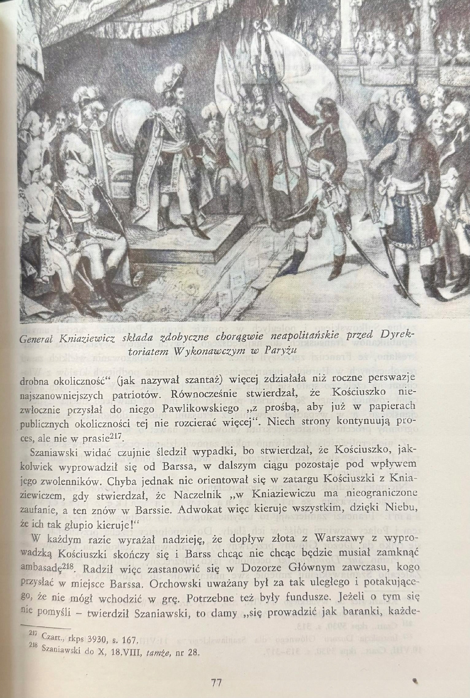 Legiony Polskie Jan Pachoński [komplet w artystycznej oprawie][Napoleonica]