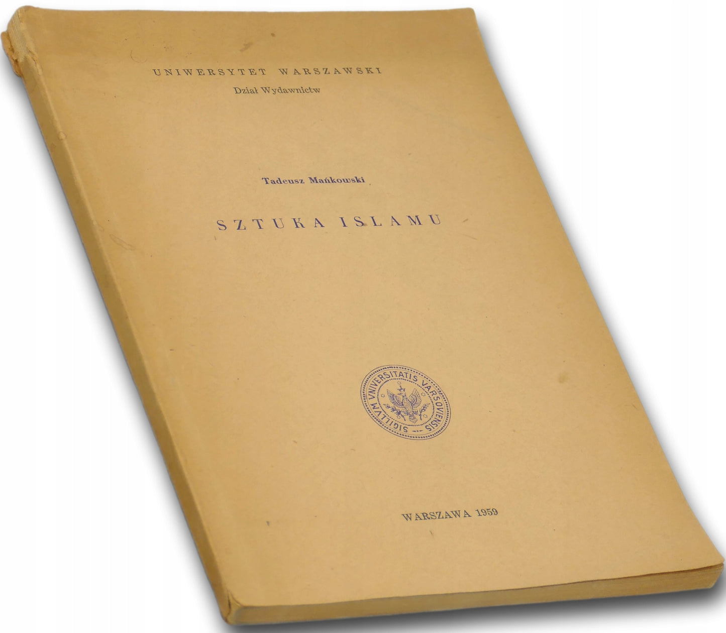 Sztuka islamu - Tadeusz Mańkowski [1959 r.]