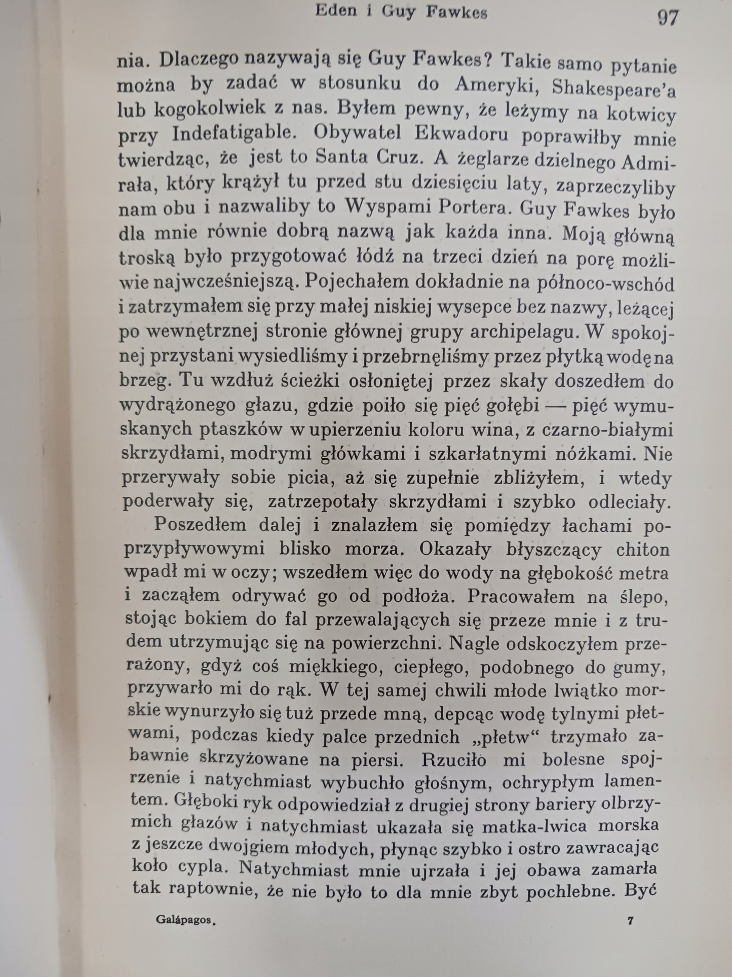Galapagos na krańcach świata William Beebe [wydanie z roku 1938]