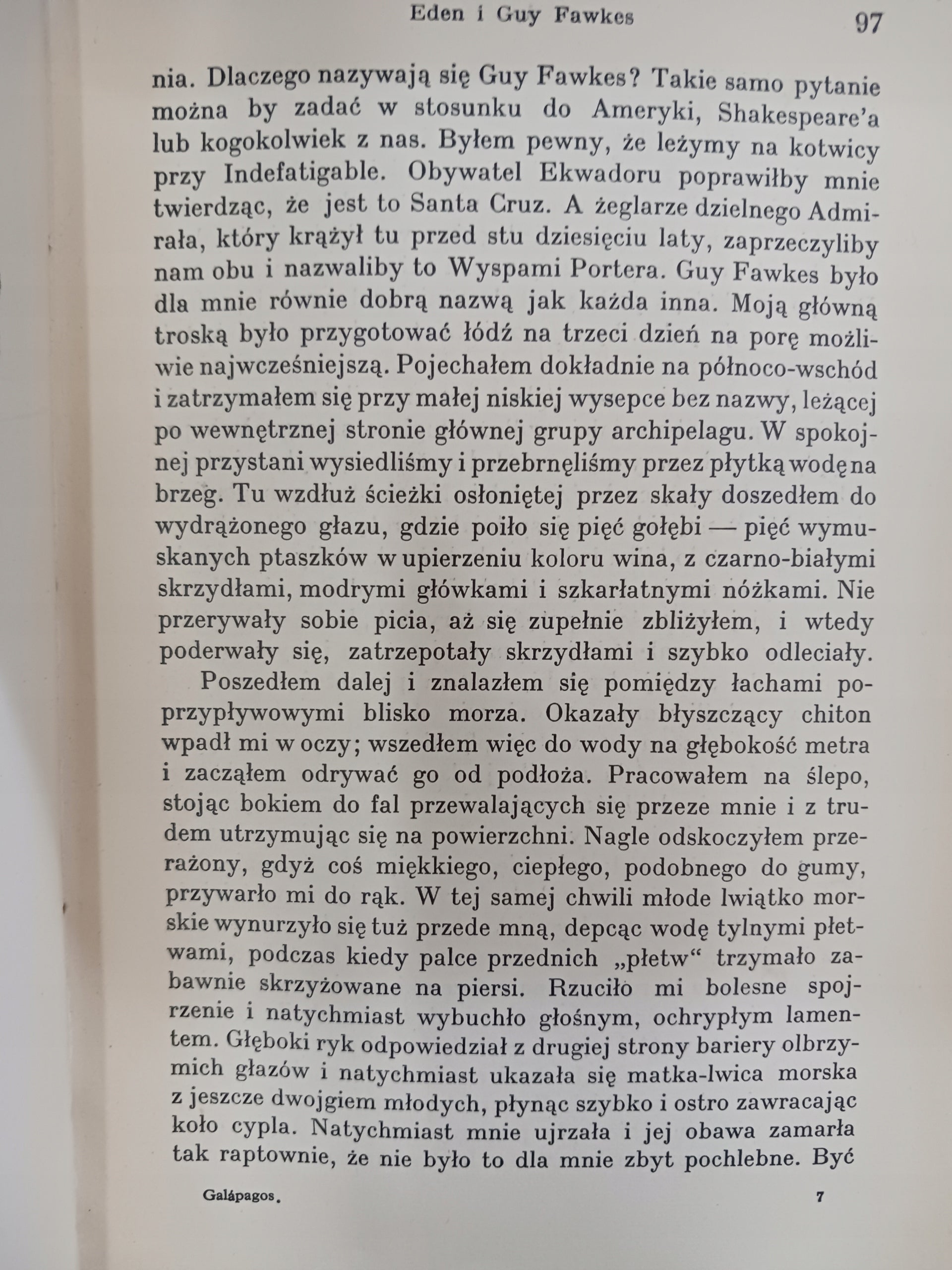 Galapagos na krańcach świata William Beebe [wydanie z roku 1938]