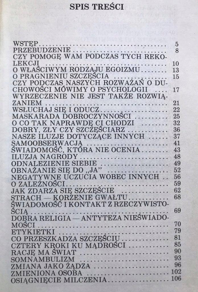 Przebudzenie Anthony de Mello