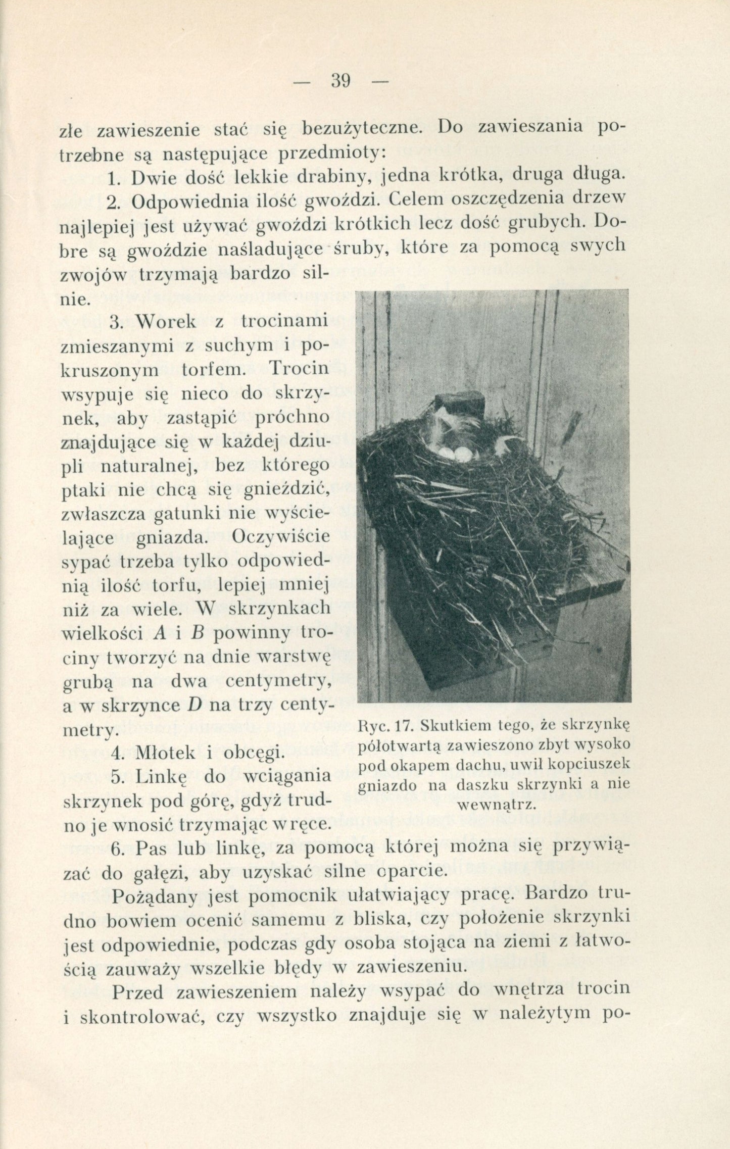 Sokołowski Jan - Ochrona ptaków [Kraków 1939]