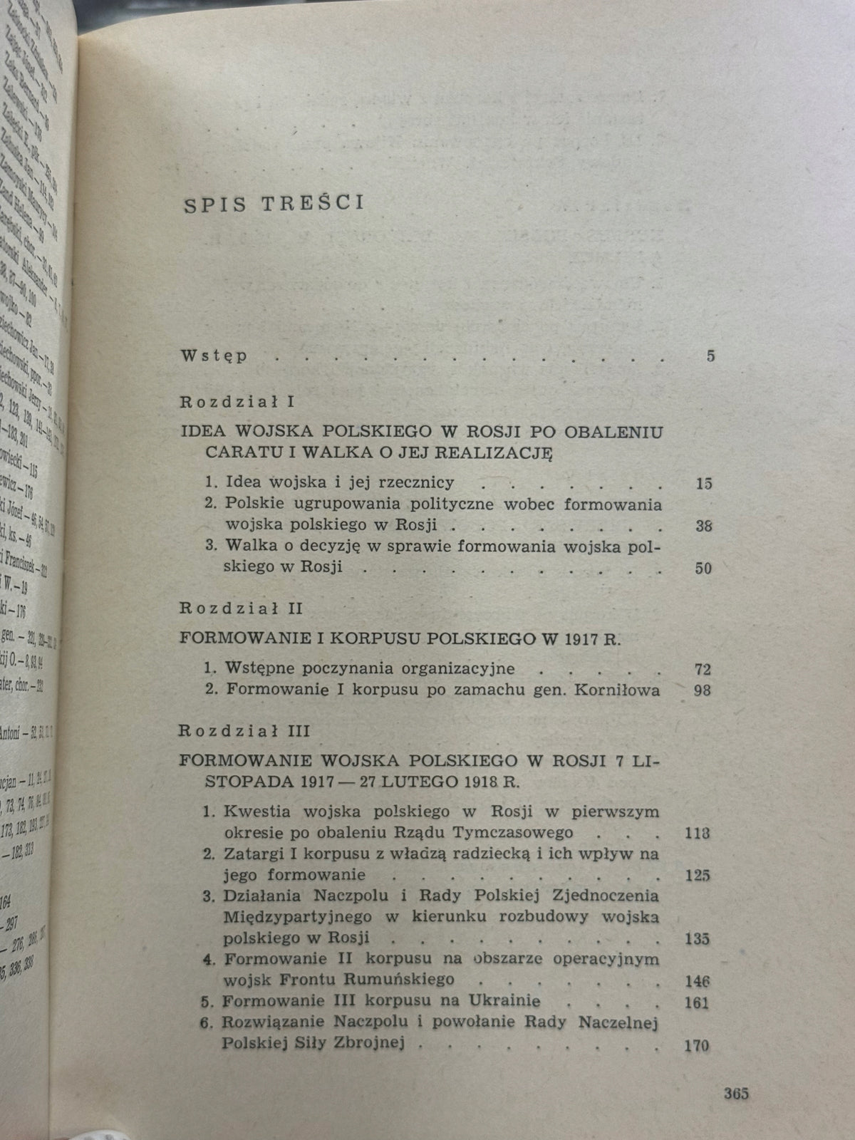 Polskie korpusy wojskowe w Rosji w latach 1917-1918 Wrzosek Mieczysław