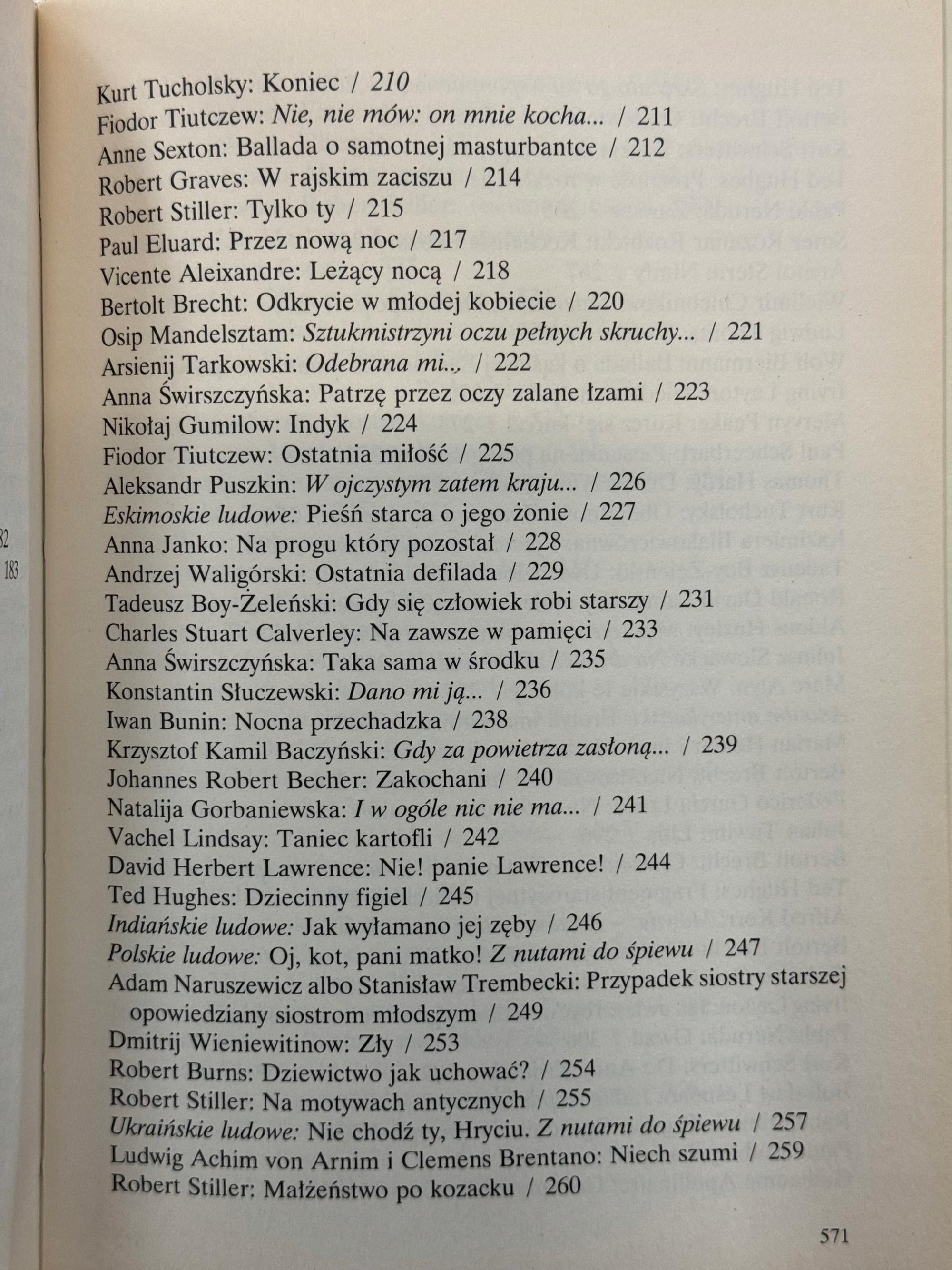 Wiersze o miłości. Antologia kontrowersyjna Robert Stiller