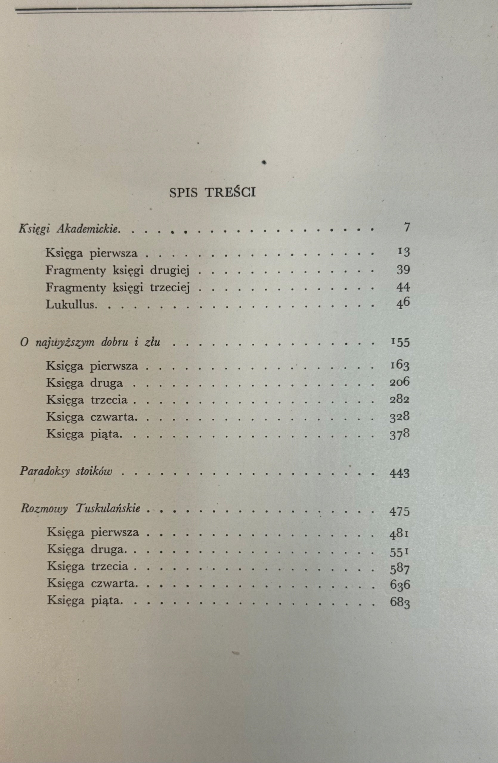 Cyceron pisma filozoficzne [T. 1-4 KOMPLET][wydanie w luksusowej oprawie]