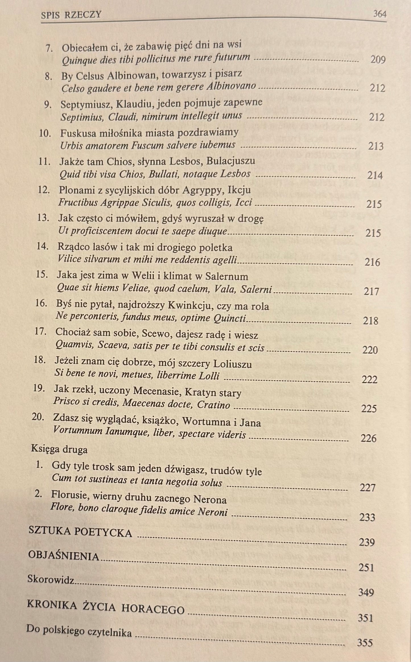 Dzieła wszystkie Horacy