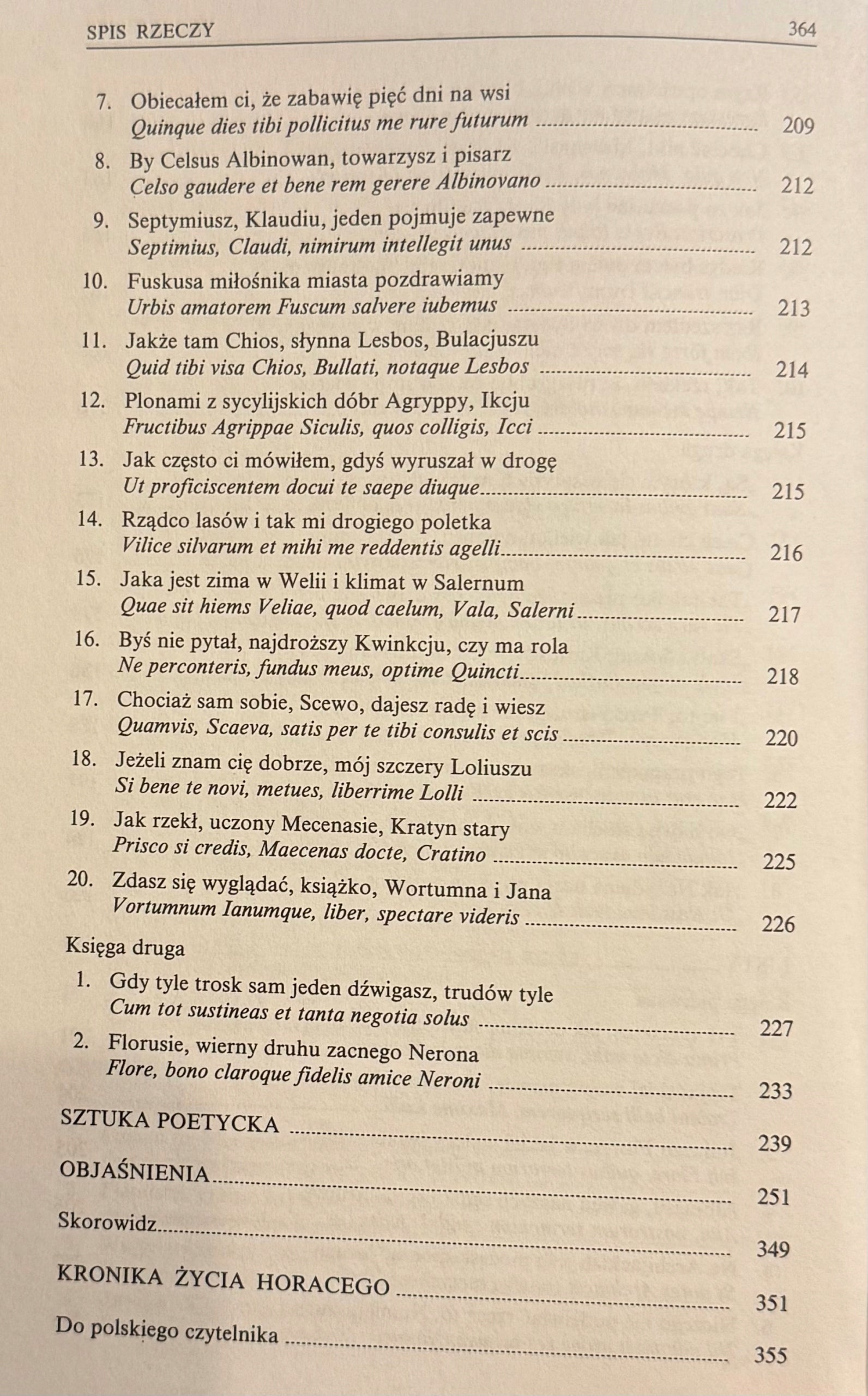 Dzieła wszystkie Horacy