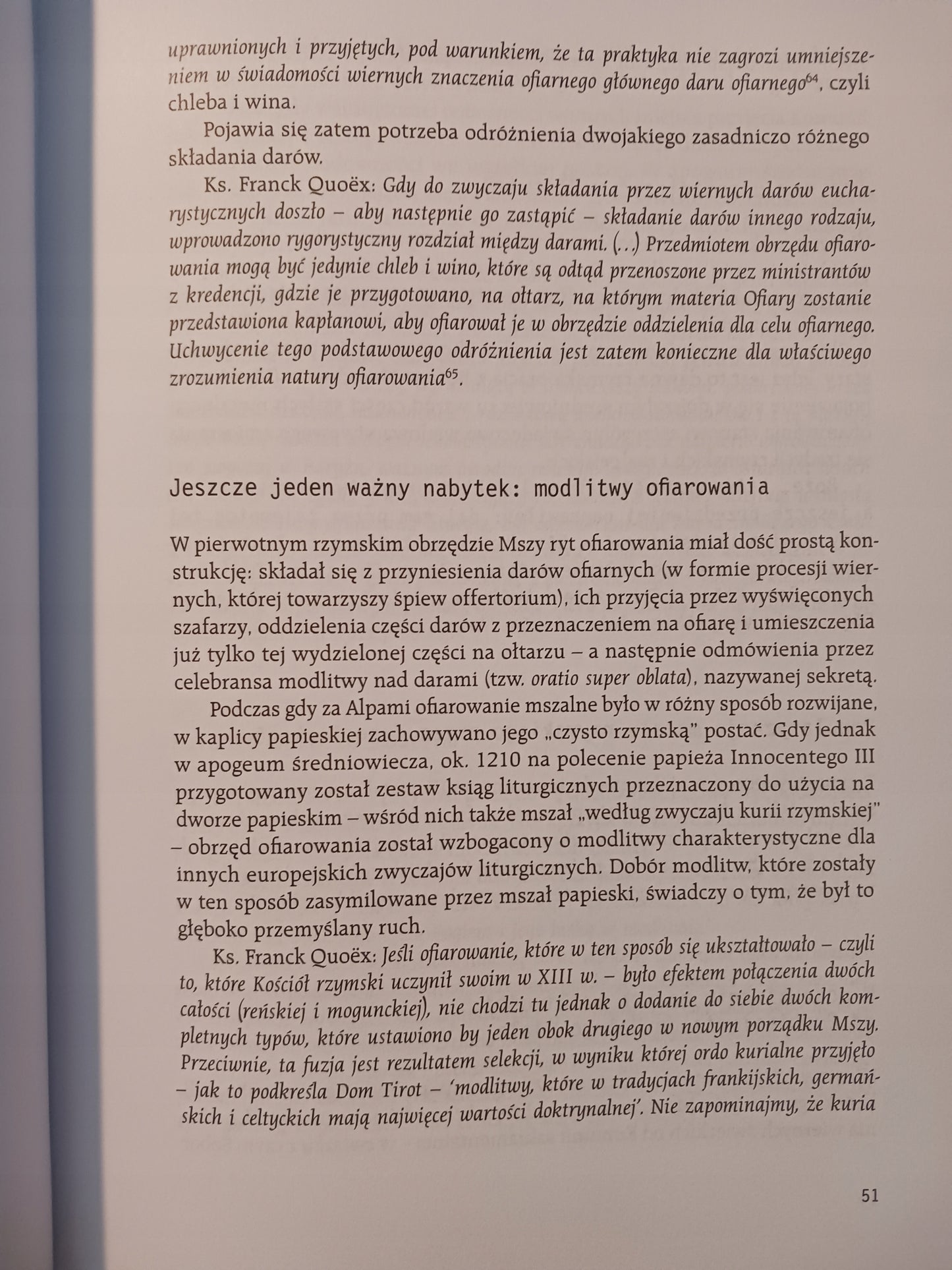 Historia Mszy Paweł Milcarek