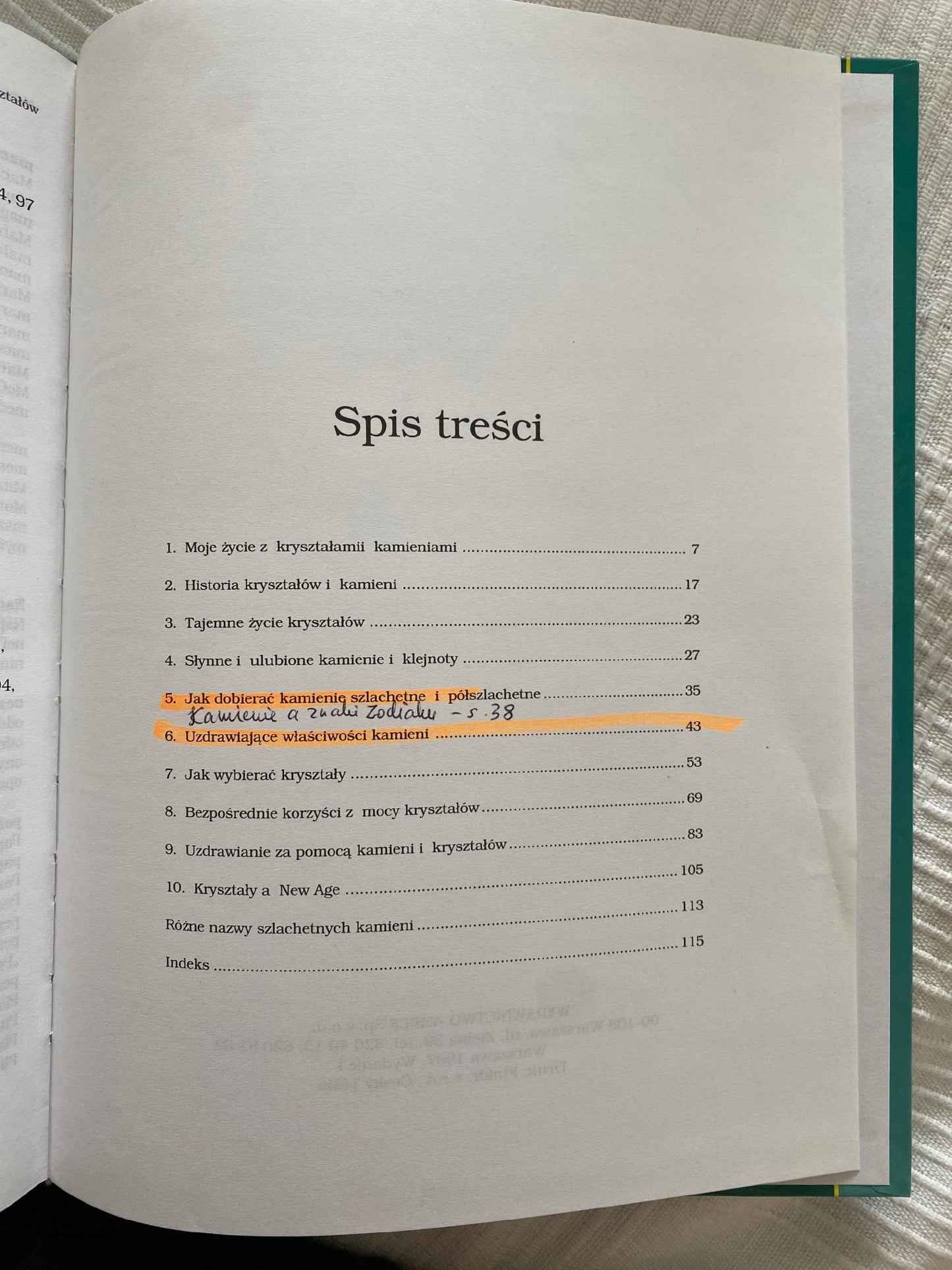 Moc kamieni szlachetnych i kryształów Soozi Holbeche