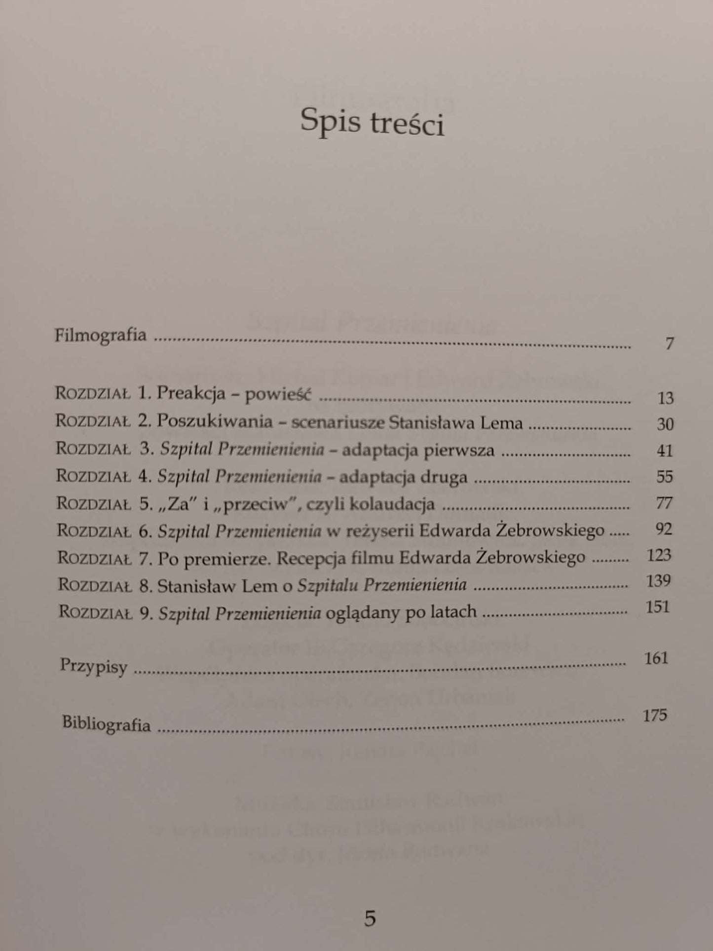 Klasyka Kina, Classics of Cinema, Szpital Przemienienia, M. Hendrykowska