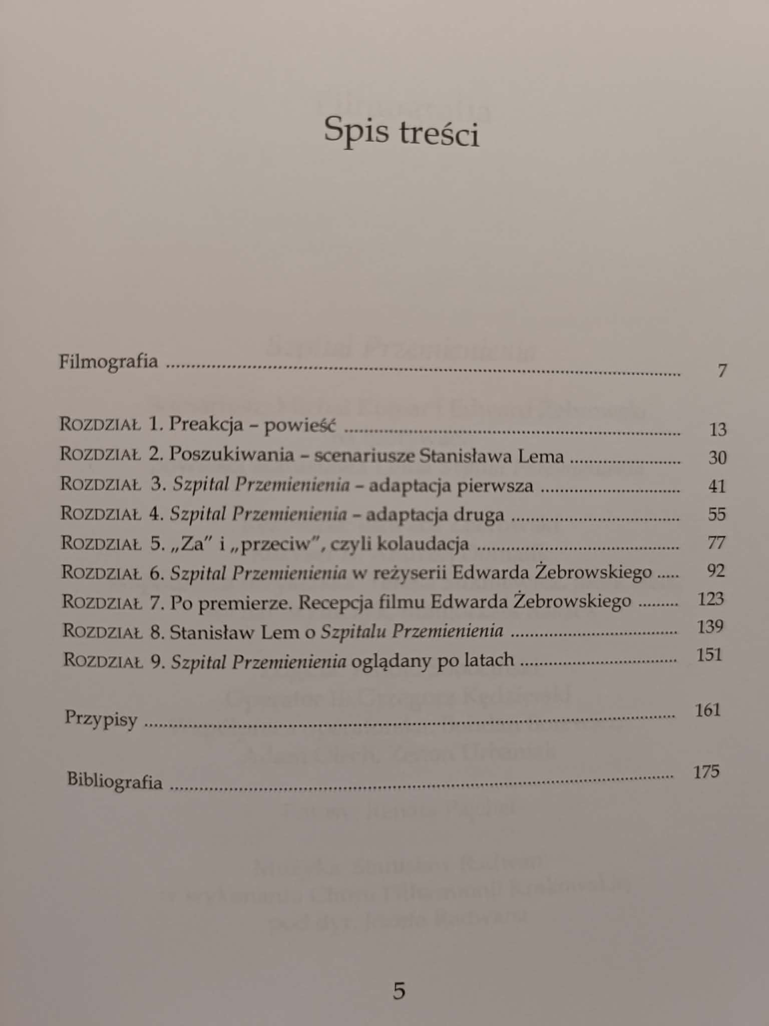 Klasyka Kina, Classics of Cinema, Szpital Przemienienia, M. Hendrykowska