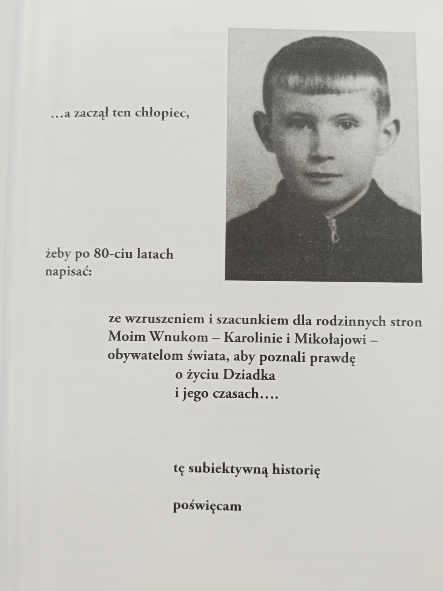Wszystko zaczęło się w Zgierzu na górkach, A. Izydorczyk [dedykacja Autora]