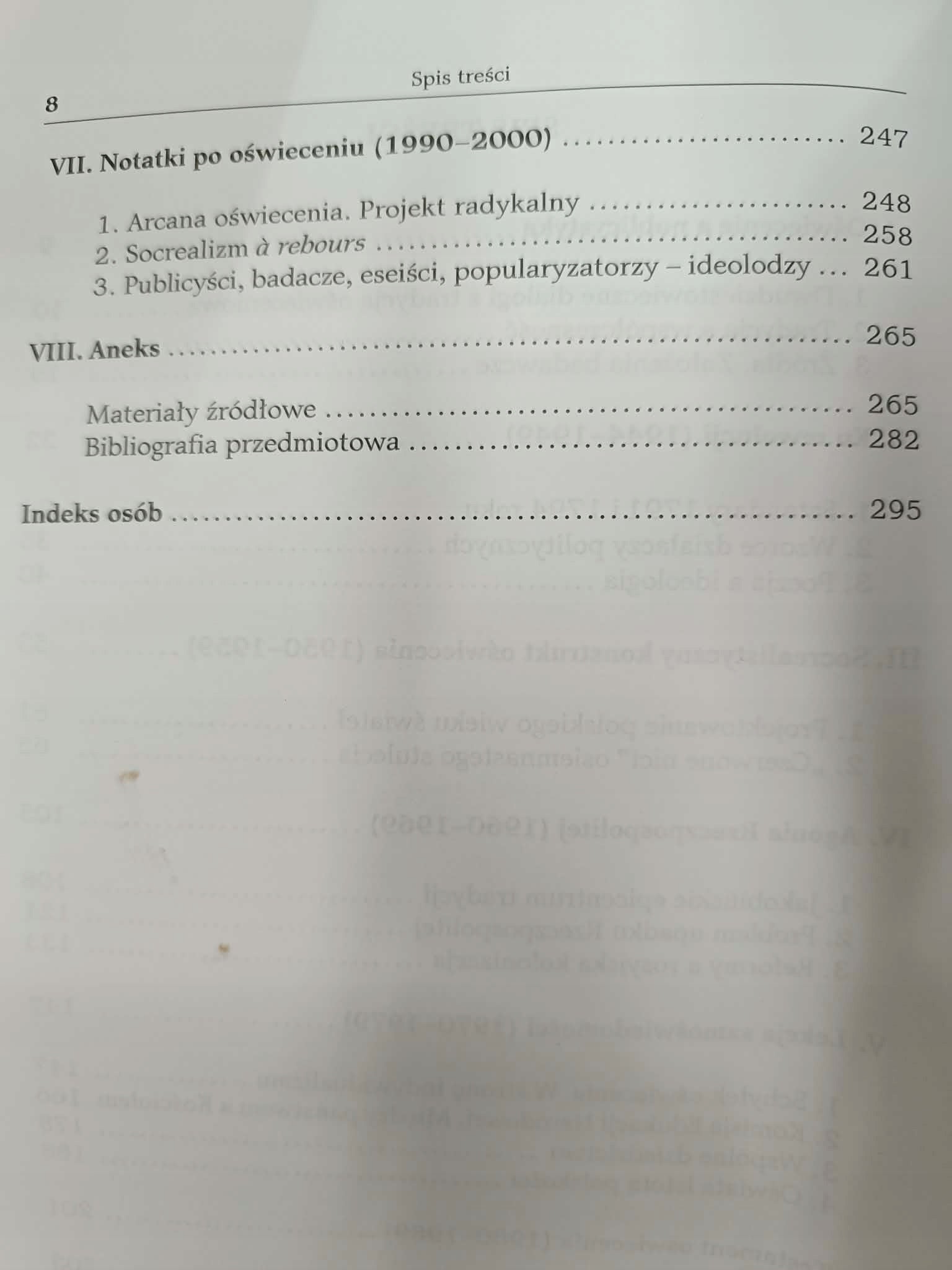NIEODROBIONA LEKCJA OŚWIECENIA, WDOWIK AGATA