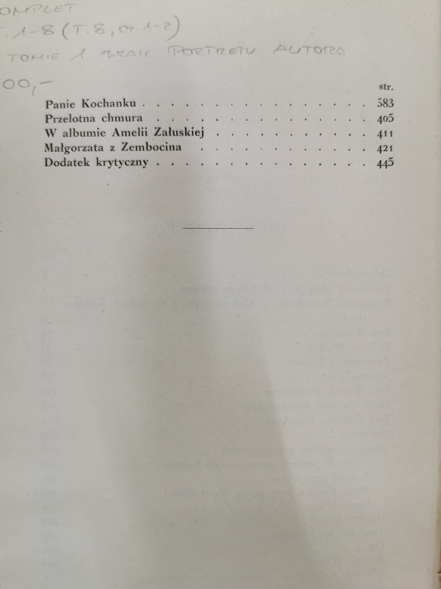 KRASIŃSKI Zygmunt, Pisma. Wydanie jubileuszowe [komplet 8 tomów] [1912]