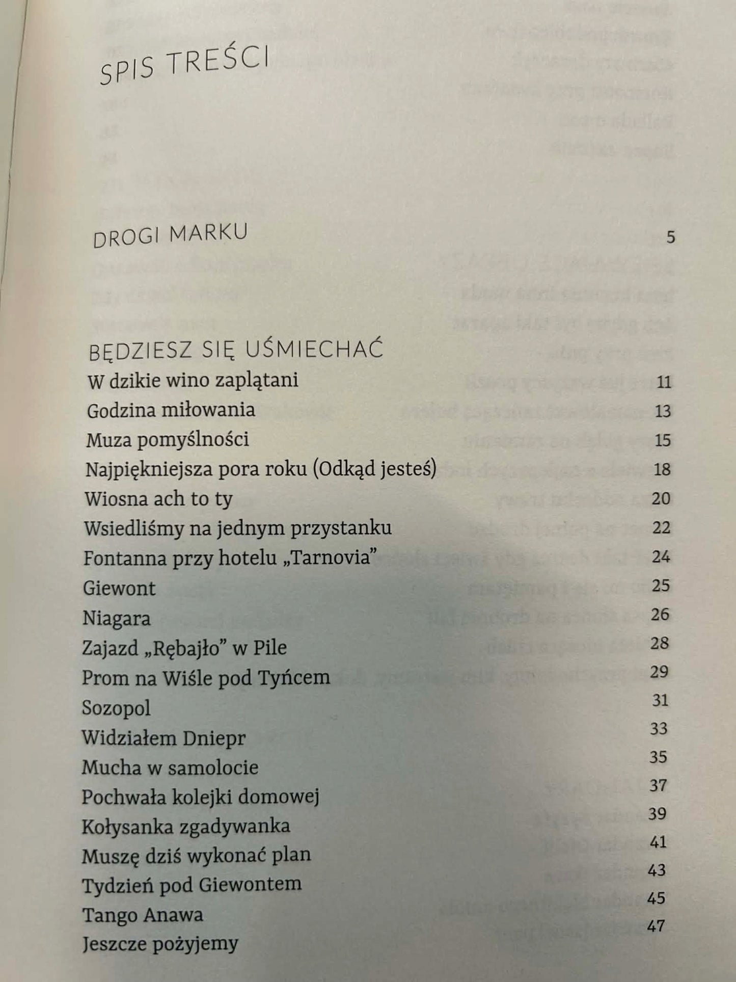 Pani mi mówi niemożliwe - Marek Grechuta