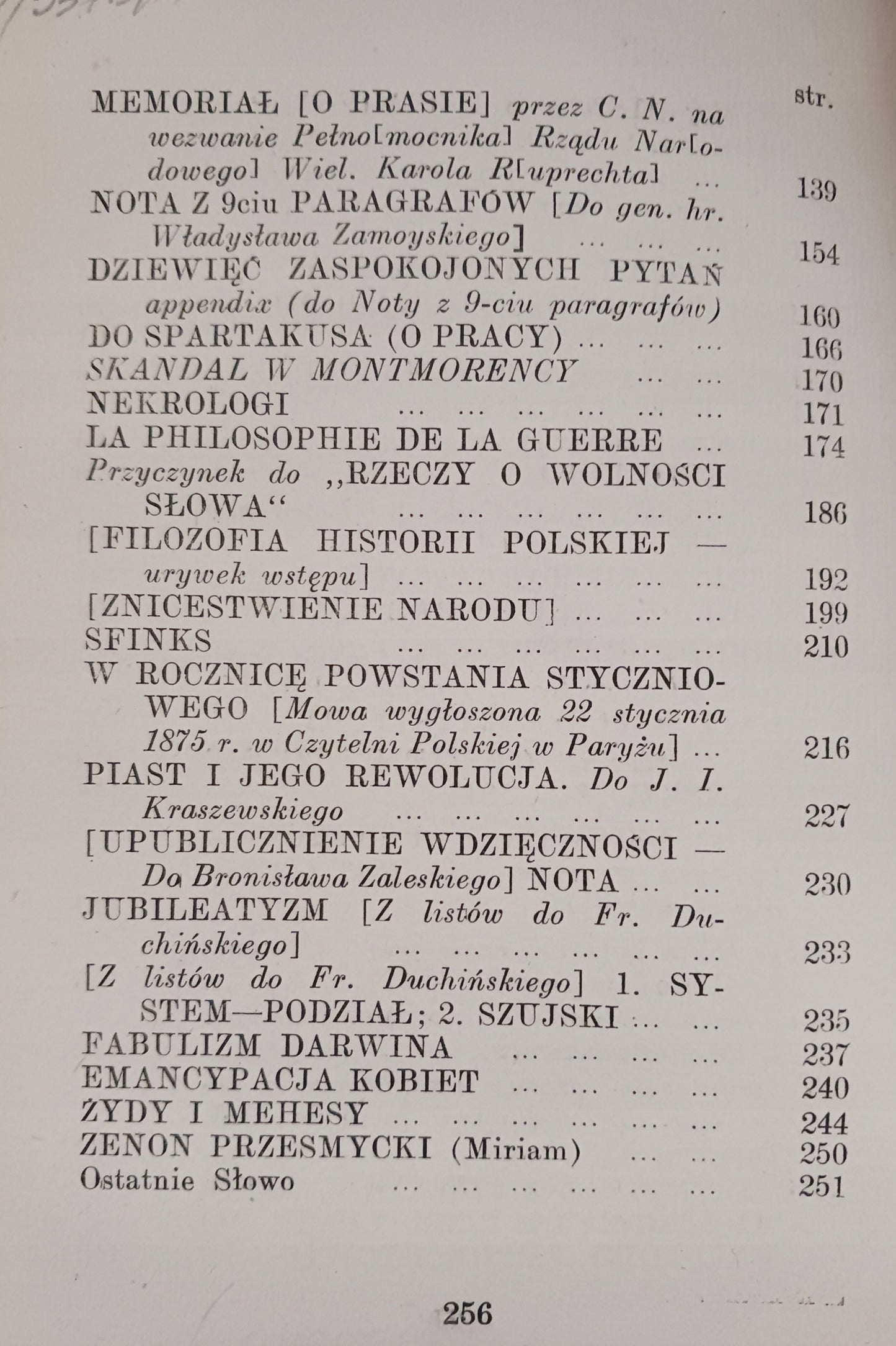Pisma polityczne i filozoficzne Cyprian Norwid