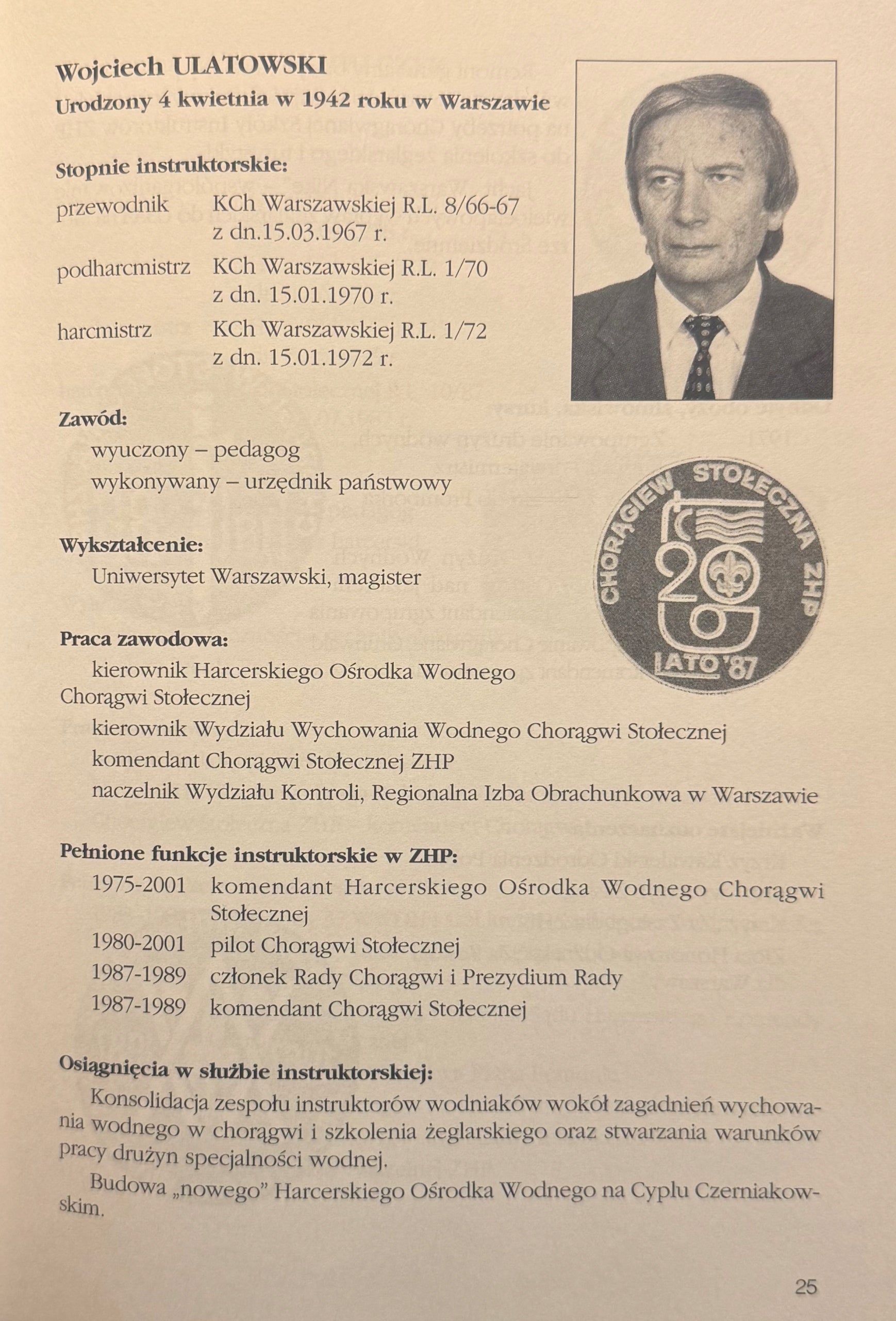 Instruktorzy w służbie ojczyźnie Warszawie Dziecku Praca zbiorowa [ZHP]