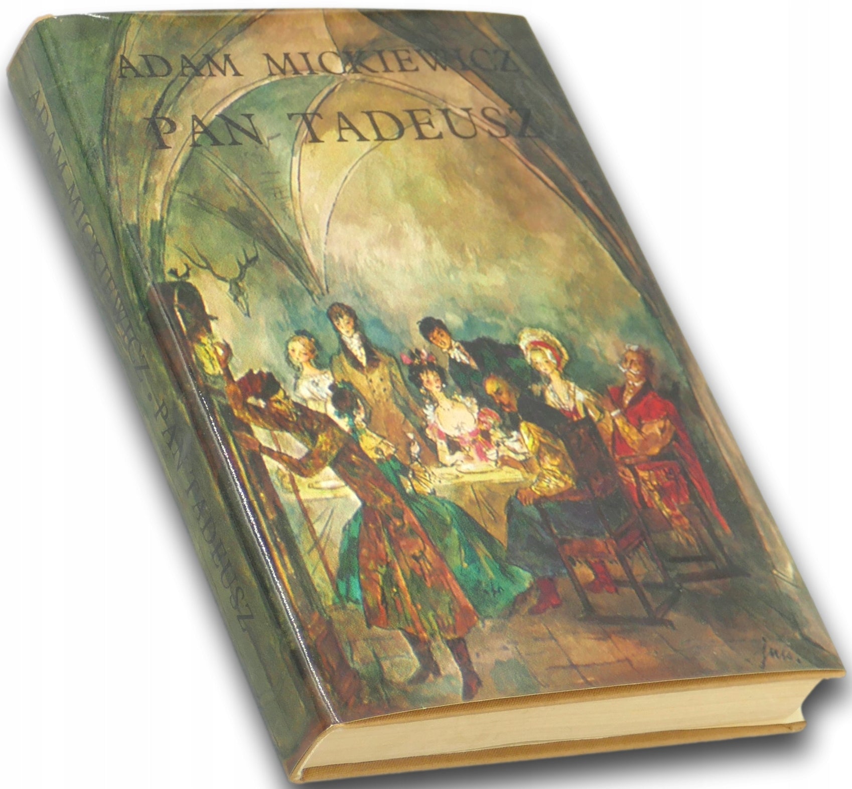 Pan Tadeusz Adam Mickiewicz [ilustracje J. M. Szancer]