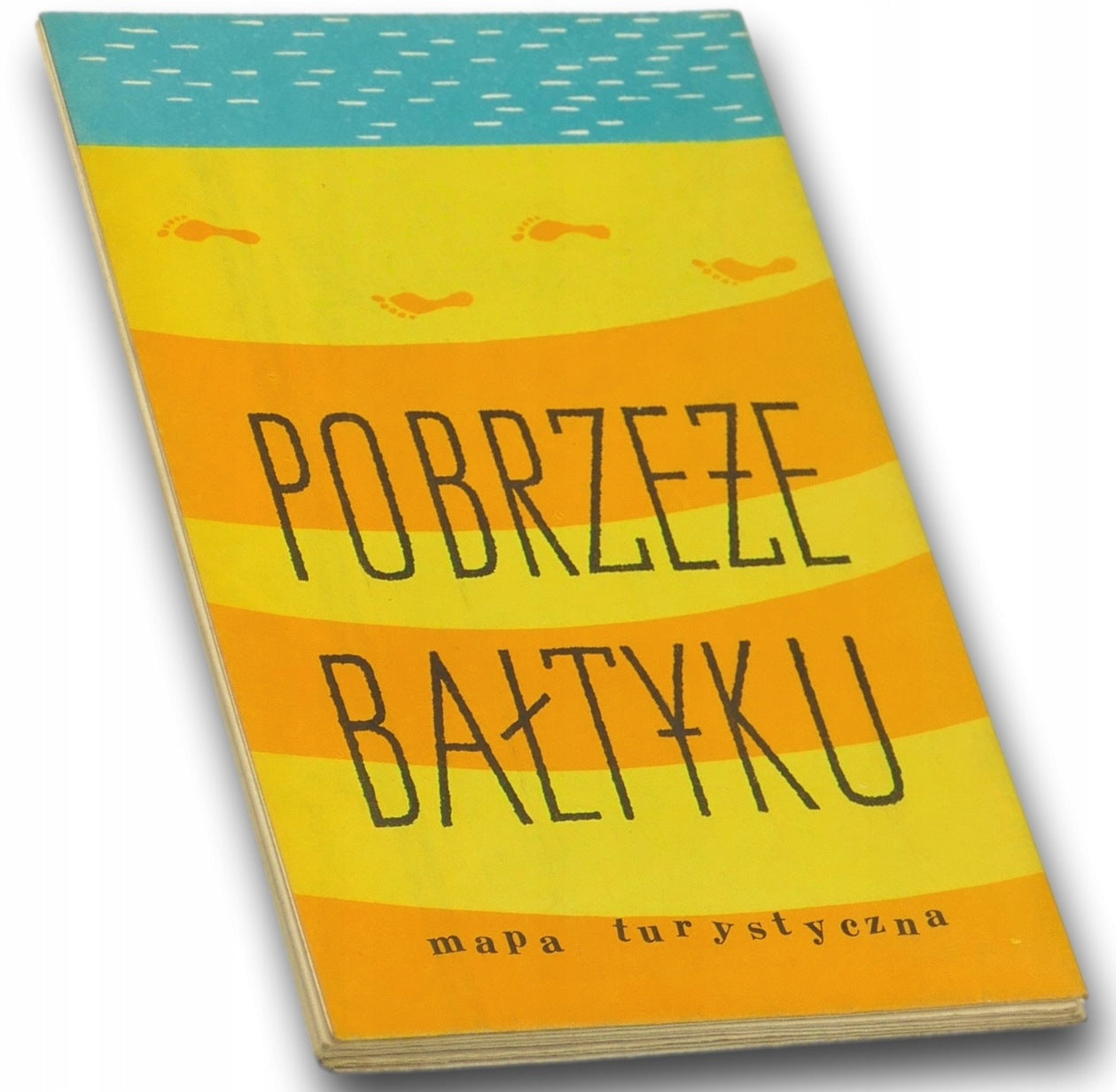 Pobrzeże Bałtyku Mapa turystyczna [1960]