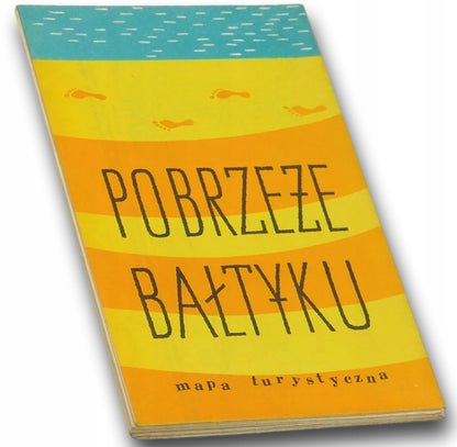 Pobrzeże Bałtyku Mapa turystyczna [1960]