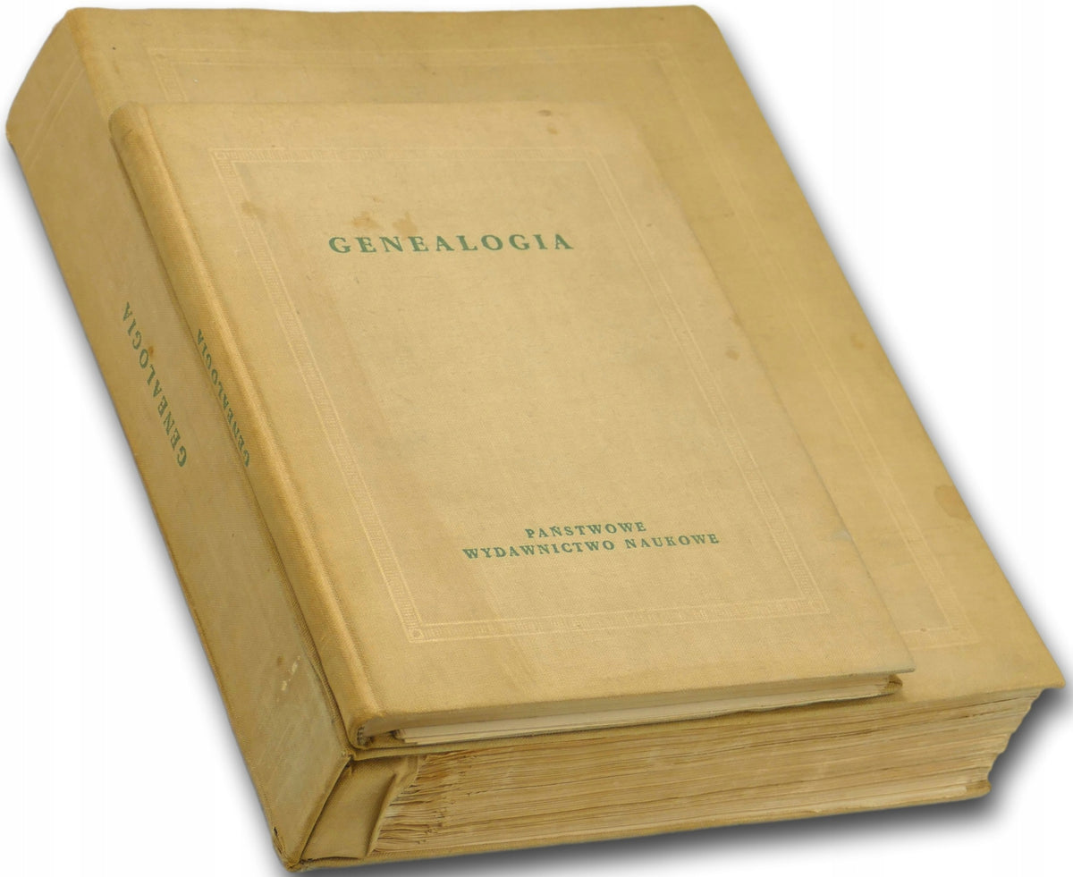Genealogia [komplet] Włodzimierz Dworzaczek [1959]