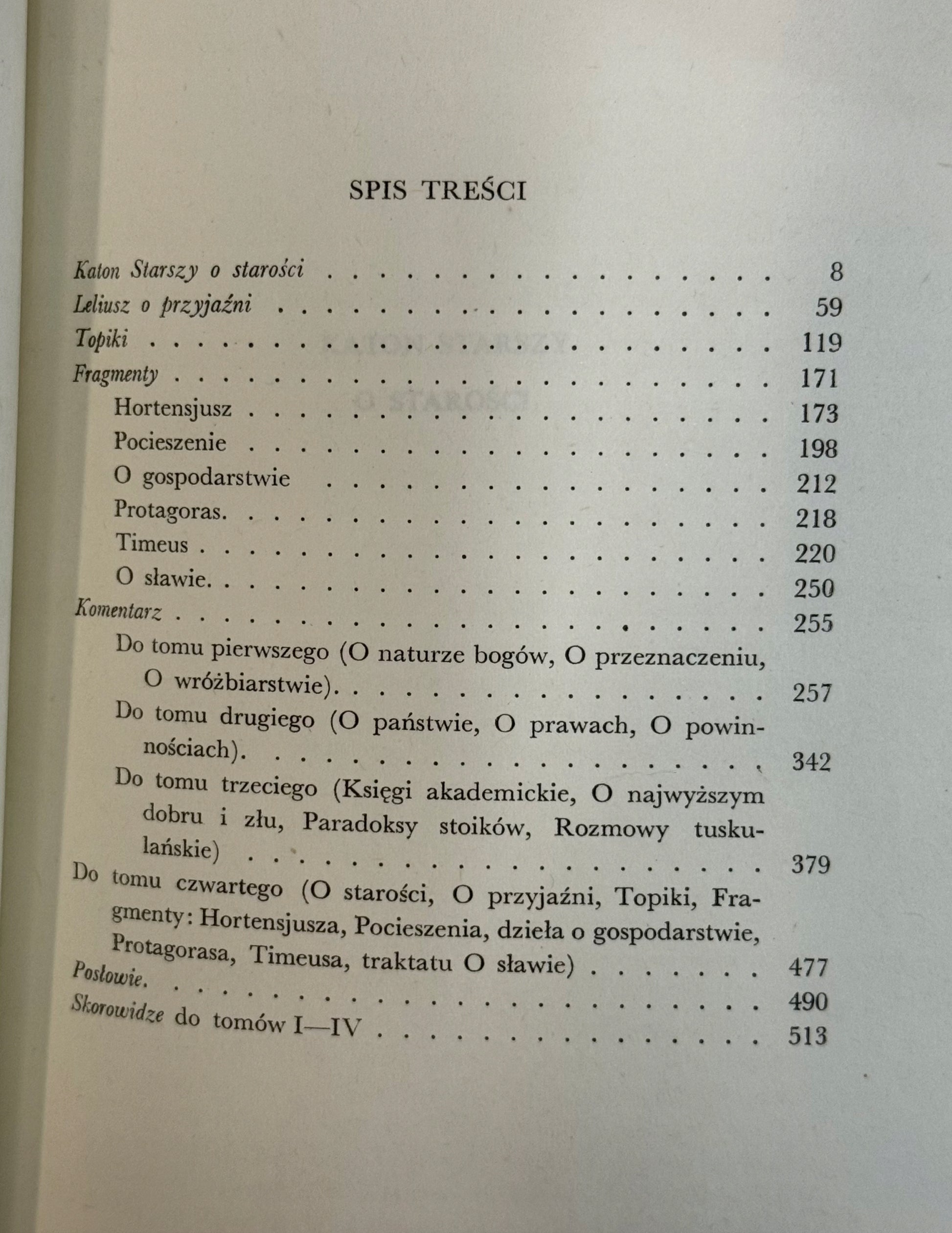 Cyceron pisma filozoficzne [T. 1-4 KOMPLET][wydanie w luksusowej oprawie]