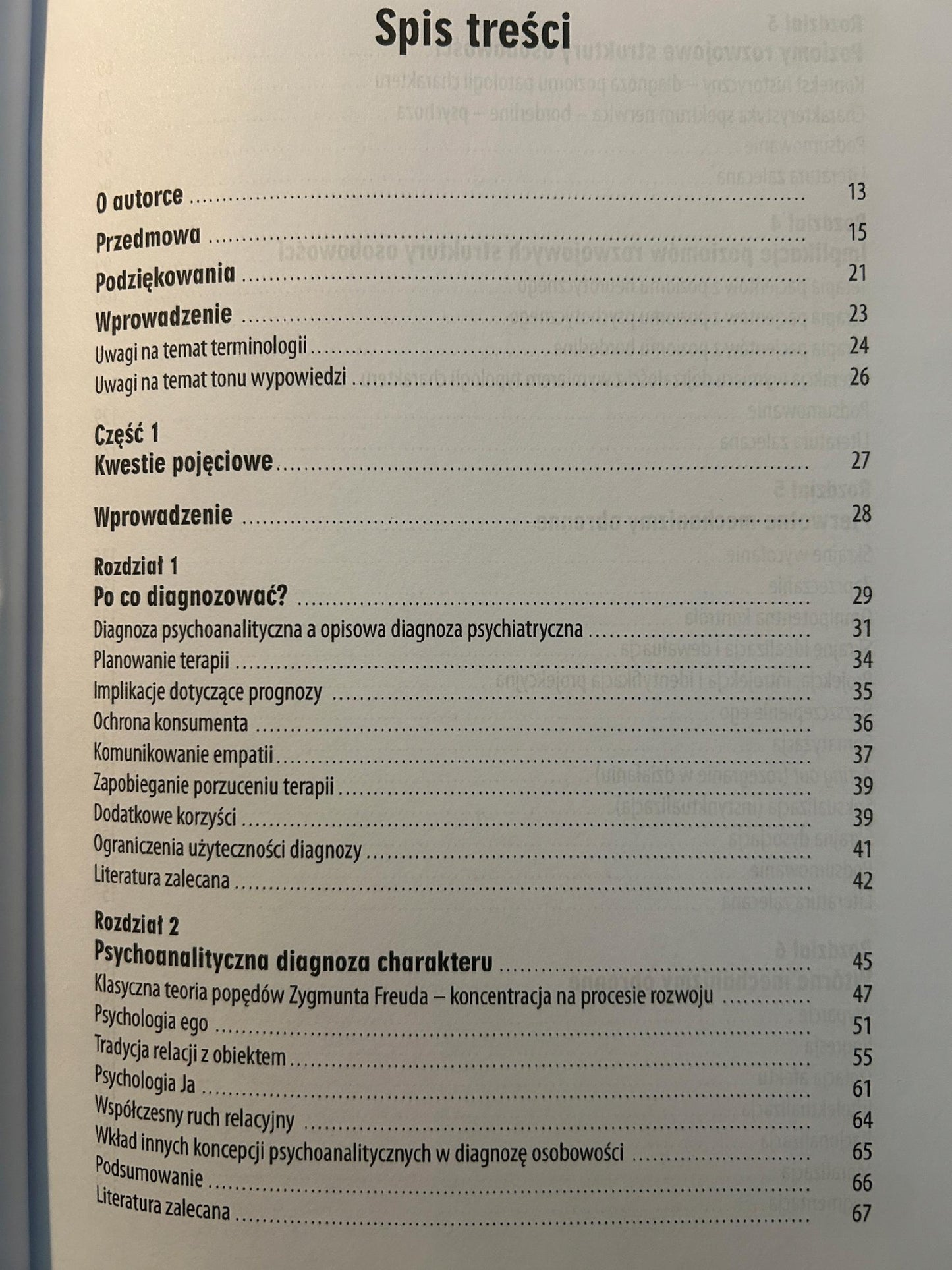 Diagnoza psychoanalityczna - Nancy McWilliams