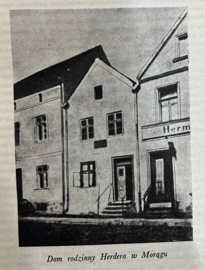 Johann Gottfried Herder Myśli o filozofii dziejów [t.I, II]