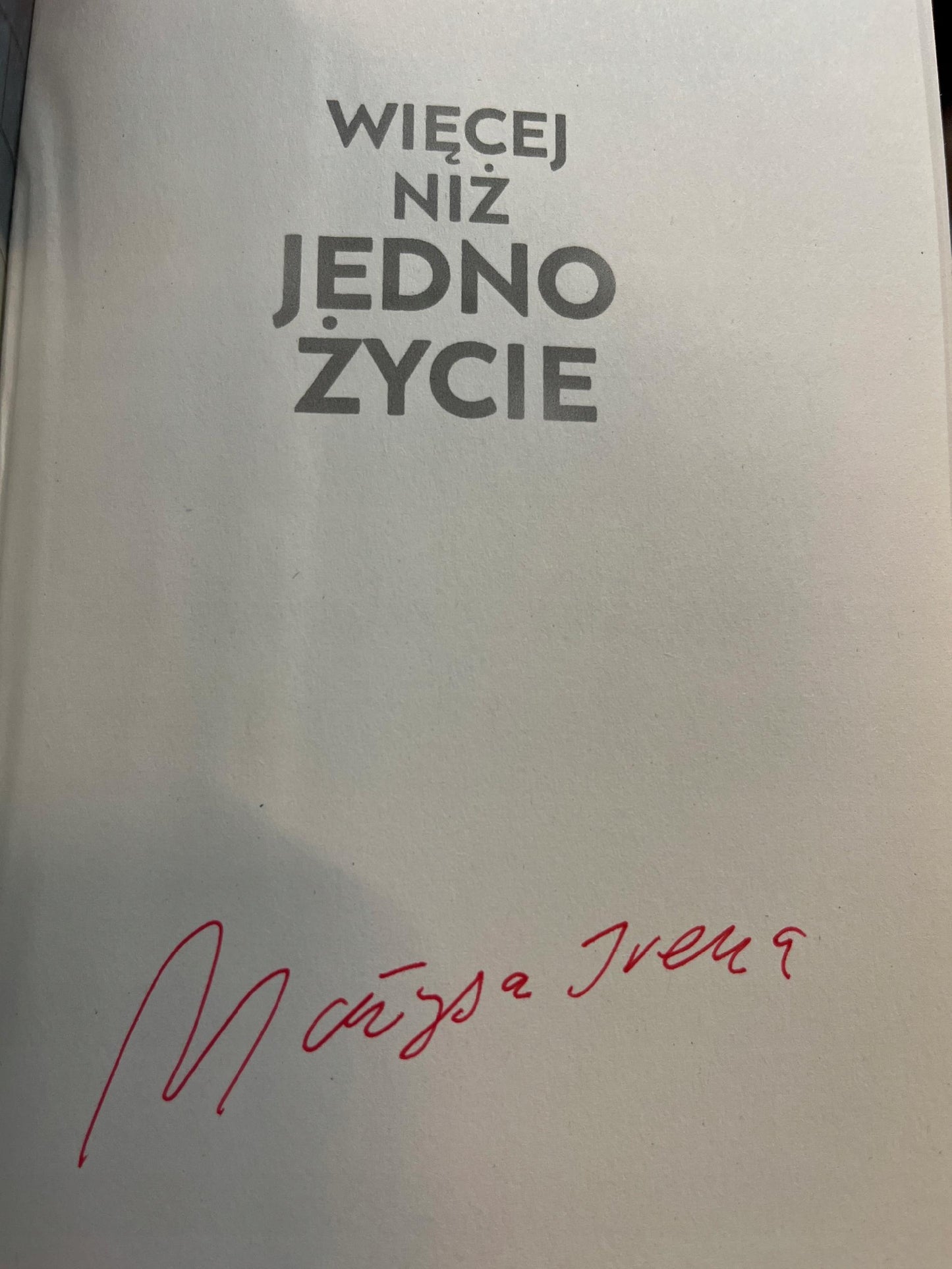 Irena Małysa Zestaw 3 książek [Autografy]