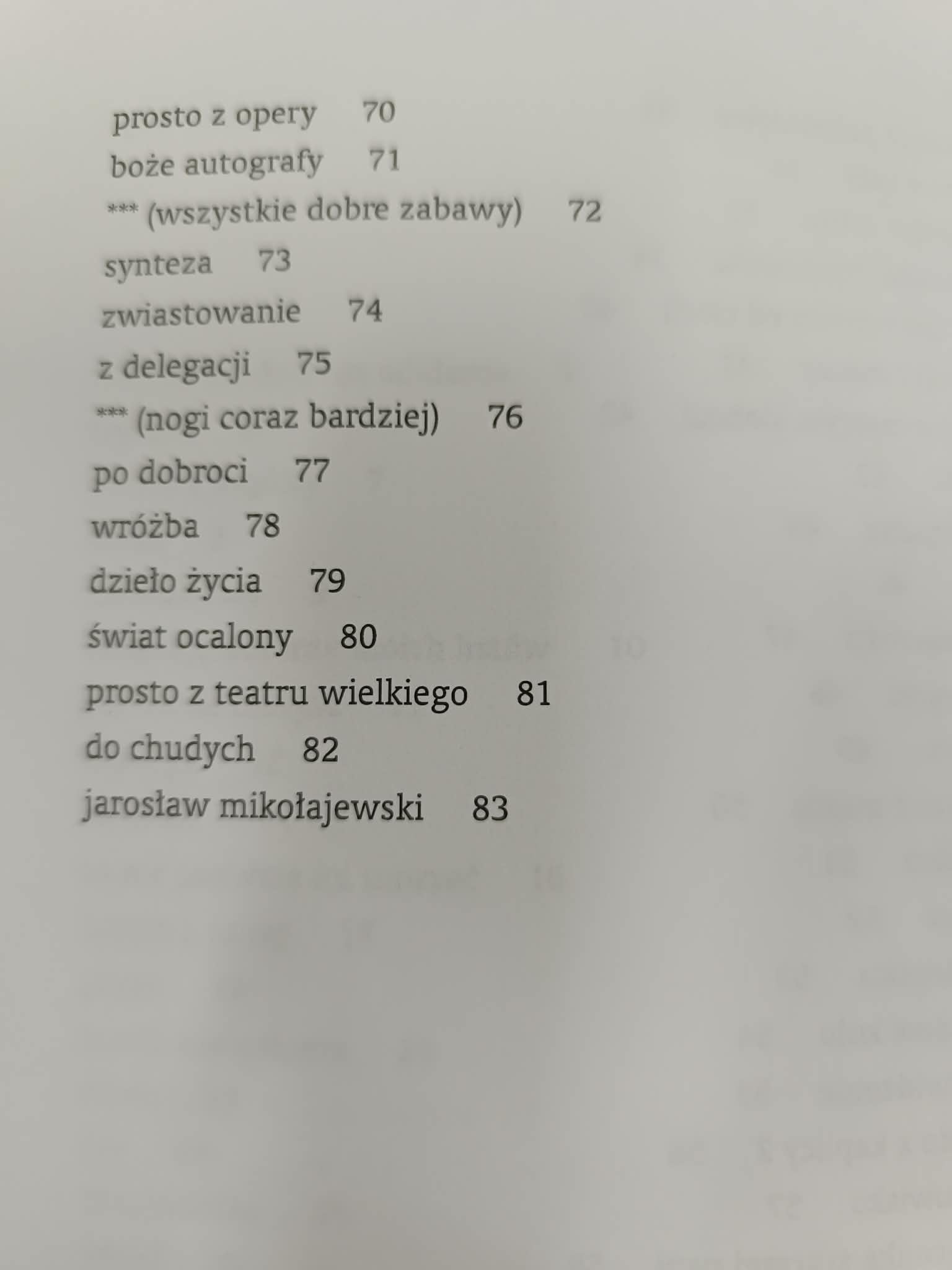 Wyręka, Jarosław Mikołajewski [dedykacja Autora]
