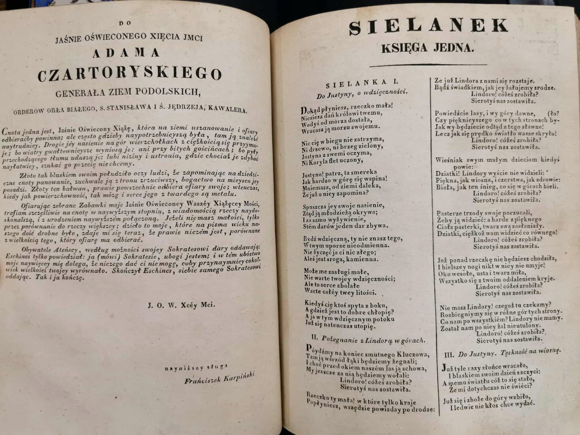 Dzieła. Franciszek Karpiński [Warszawa 1830]